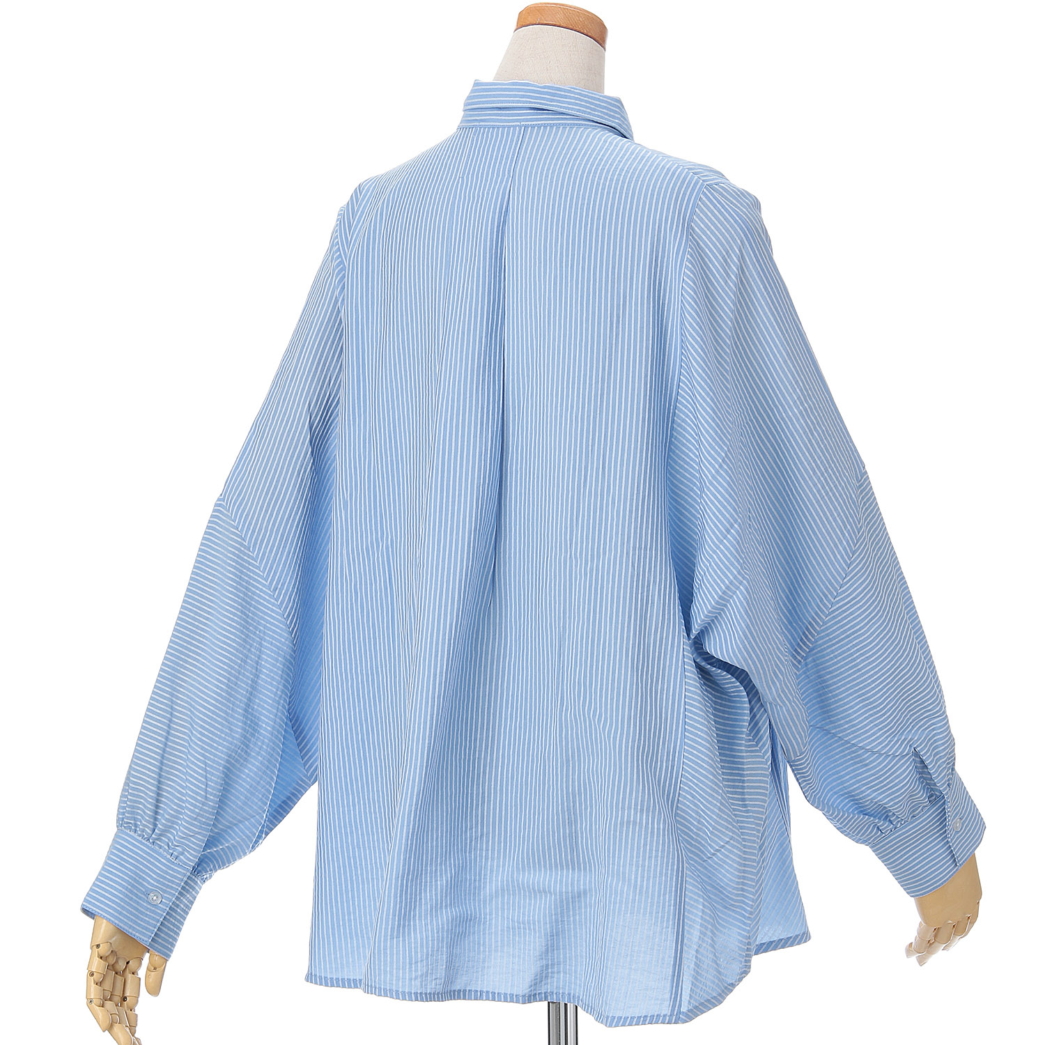 【Insta Live】MAFRAIS ストライプドビードルマンシャツ - 画像13