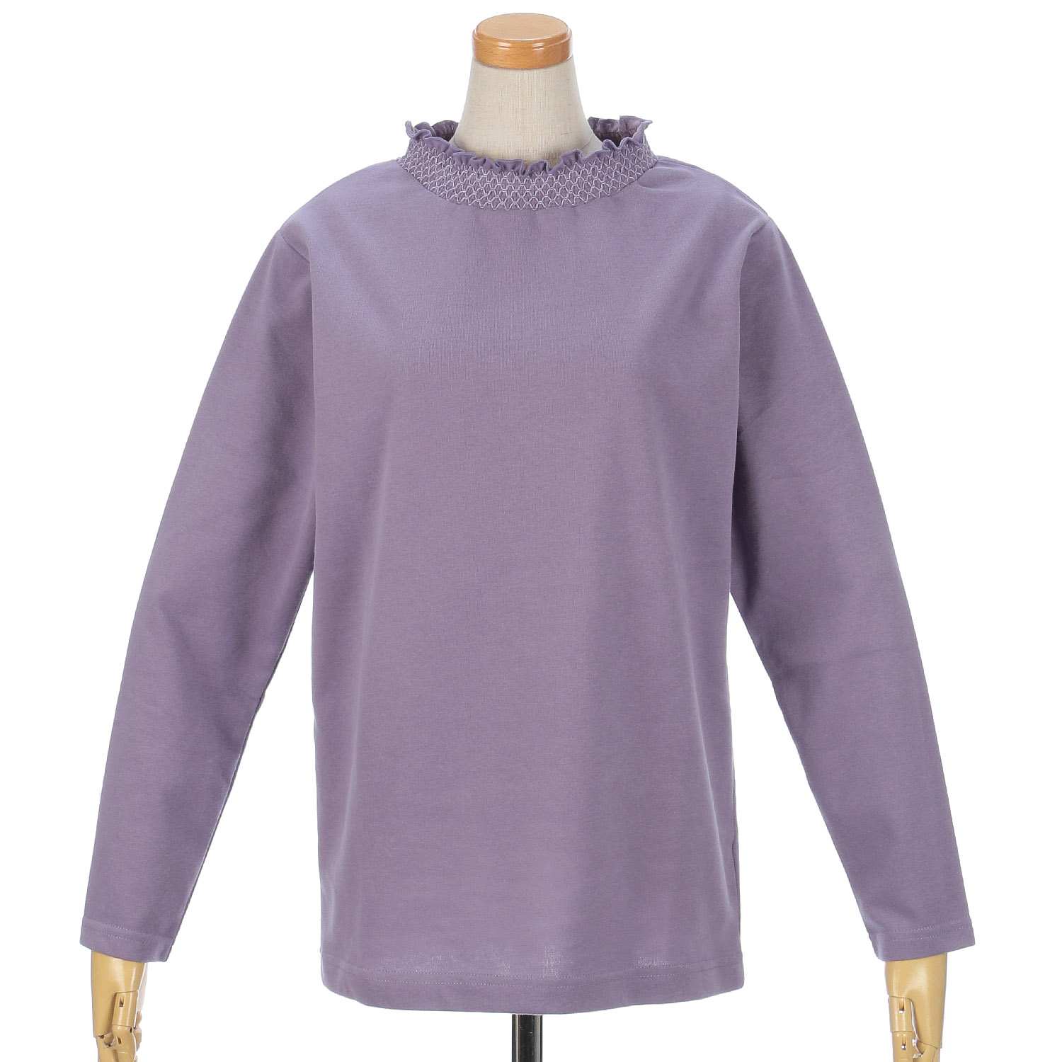 le colis CVC微起毛スモッキング刺しゅうプルオーバー - 画像7