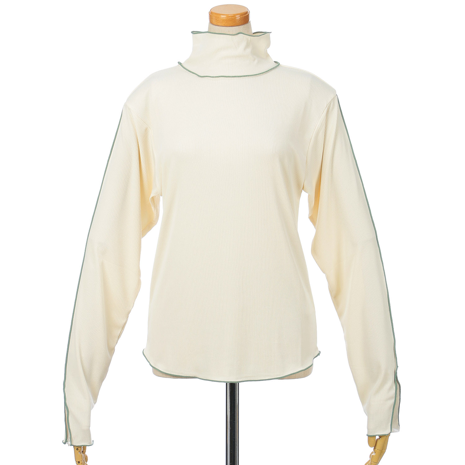 MAFRAIS ランダムテレコ配色メロープルオーバー - 画像8