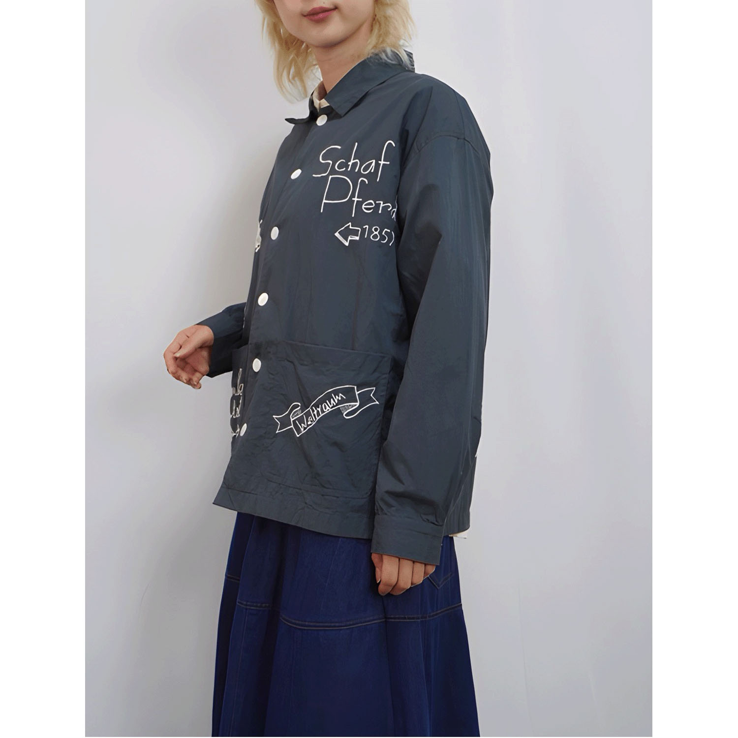 fu－dueka：： 刺繍カバーオール - 画像10