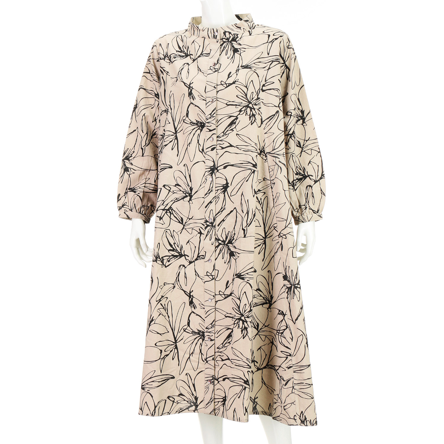 fu－dueka：：花柄ワンピース - 画像1