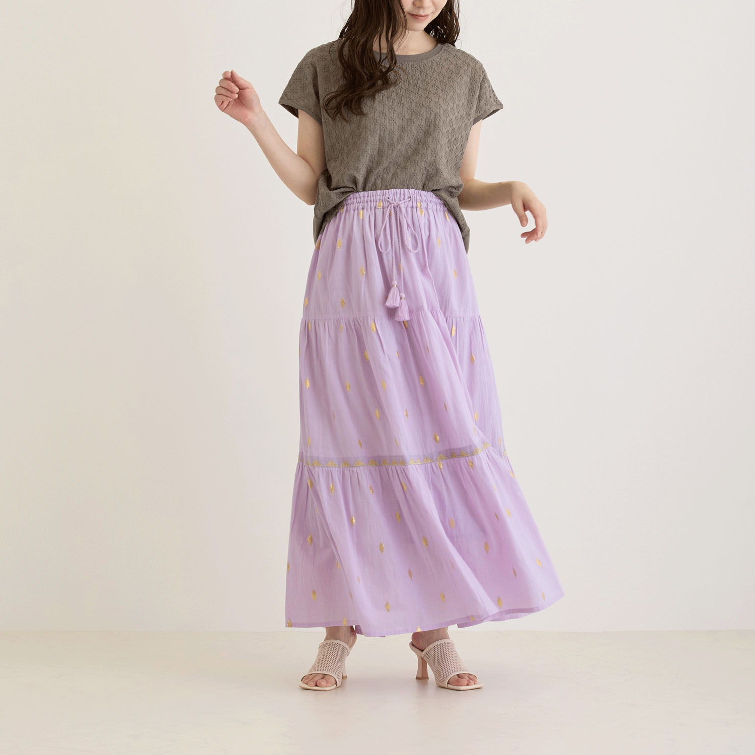 【お取寄せ】Shanti Shanti スカート リュミエール - 画像5