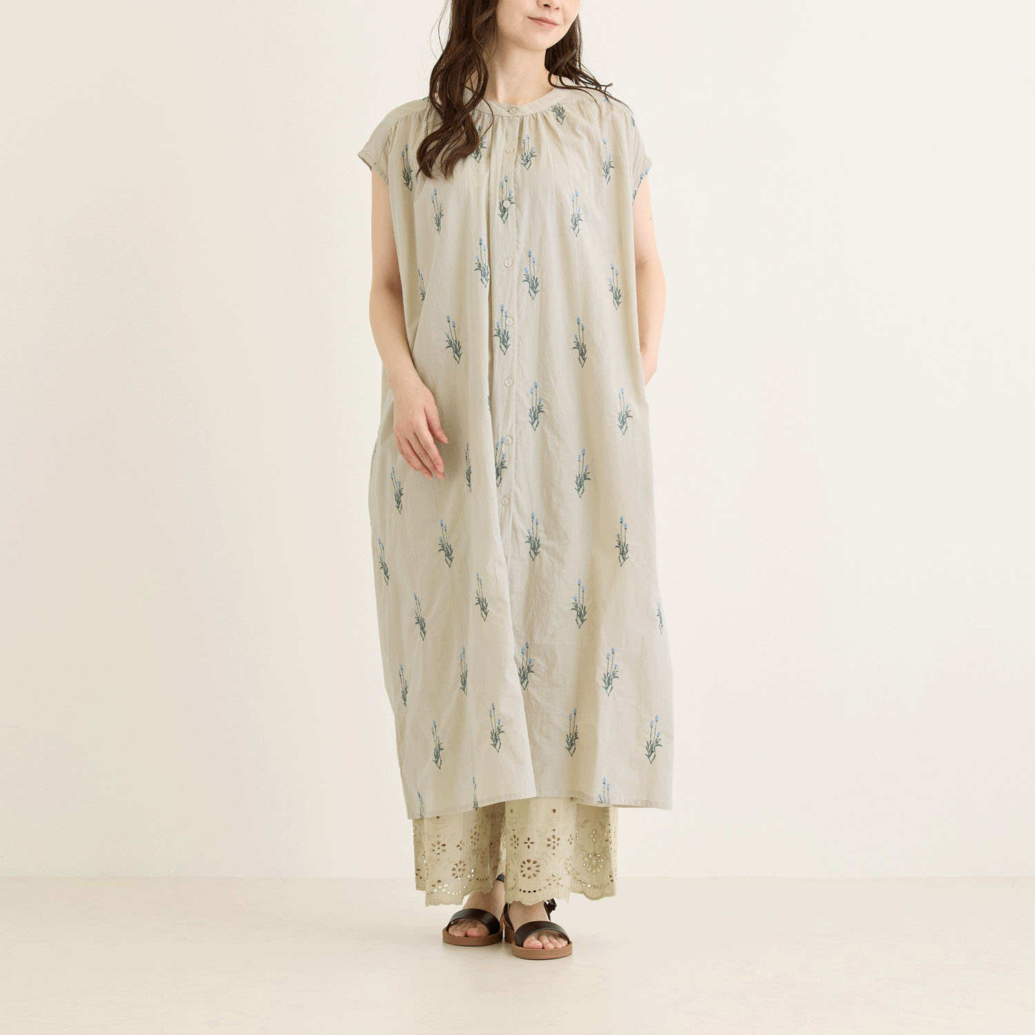 【お取寄せ】PORINA ワンピース ラベンダー - 画像2