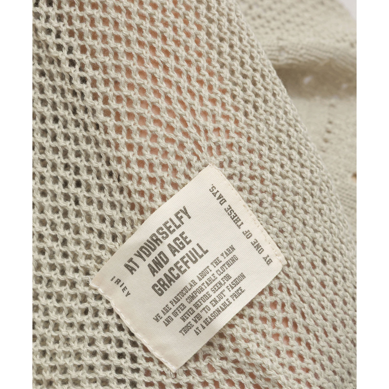 【ETONET限定】iriey 2WAY透かし編みカーデ - 画像10