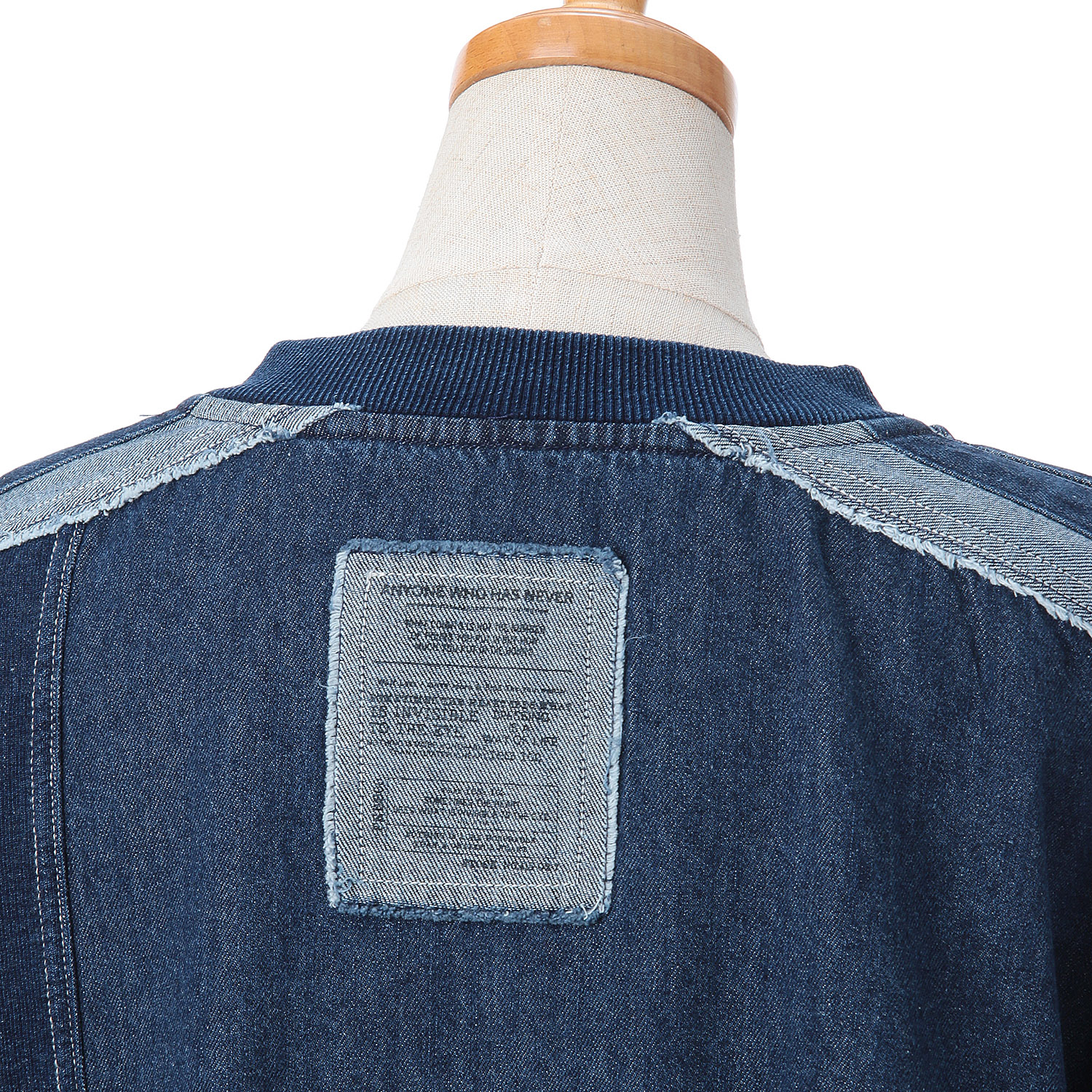 【ETONET限定】iriey 裏毛インディゴ染めラインPO - 画像24