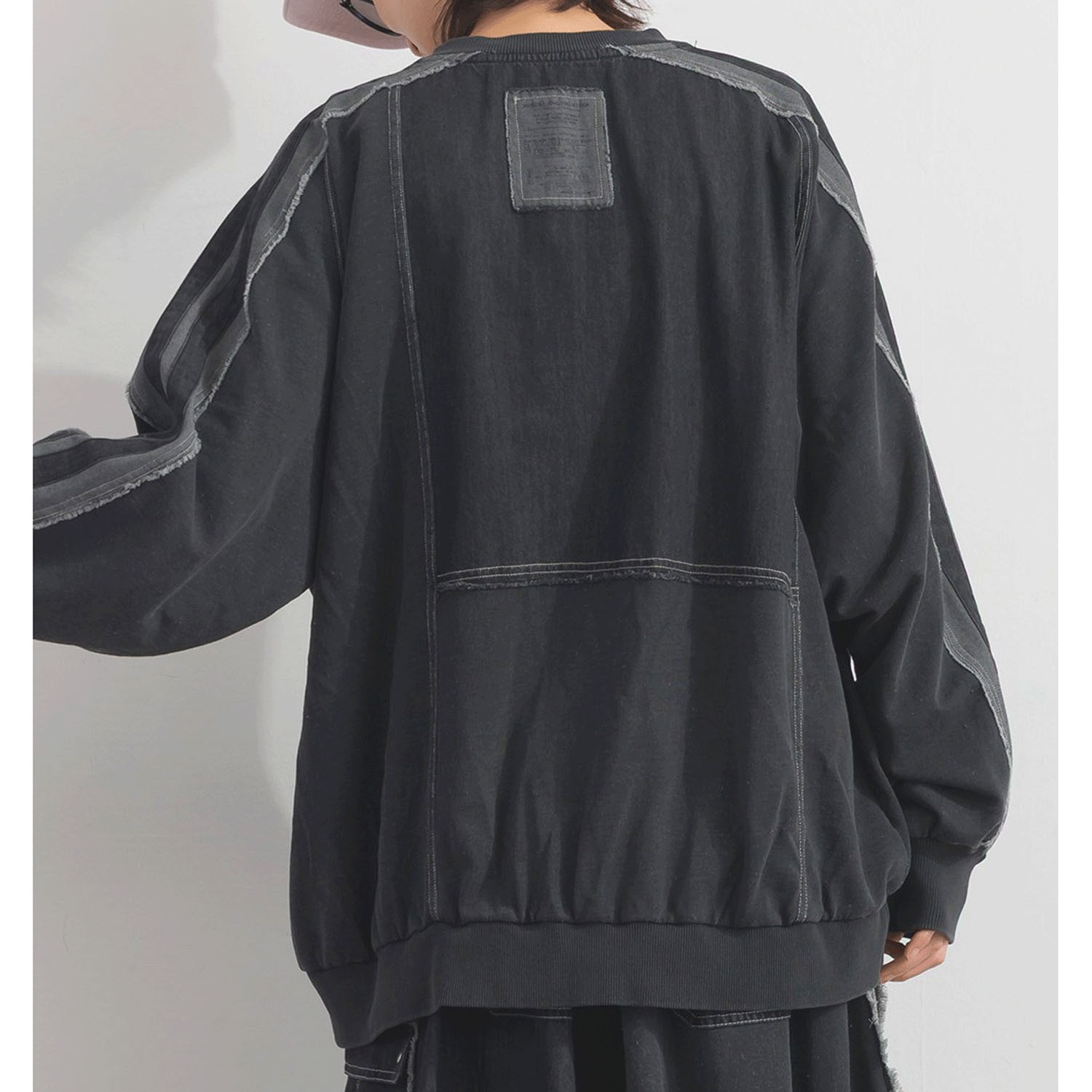 【ETONET限定】iriey 裏毛インディゴ染めラインPO - 画像6