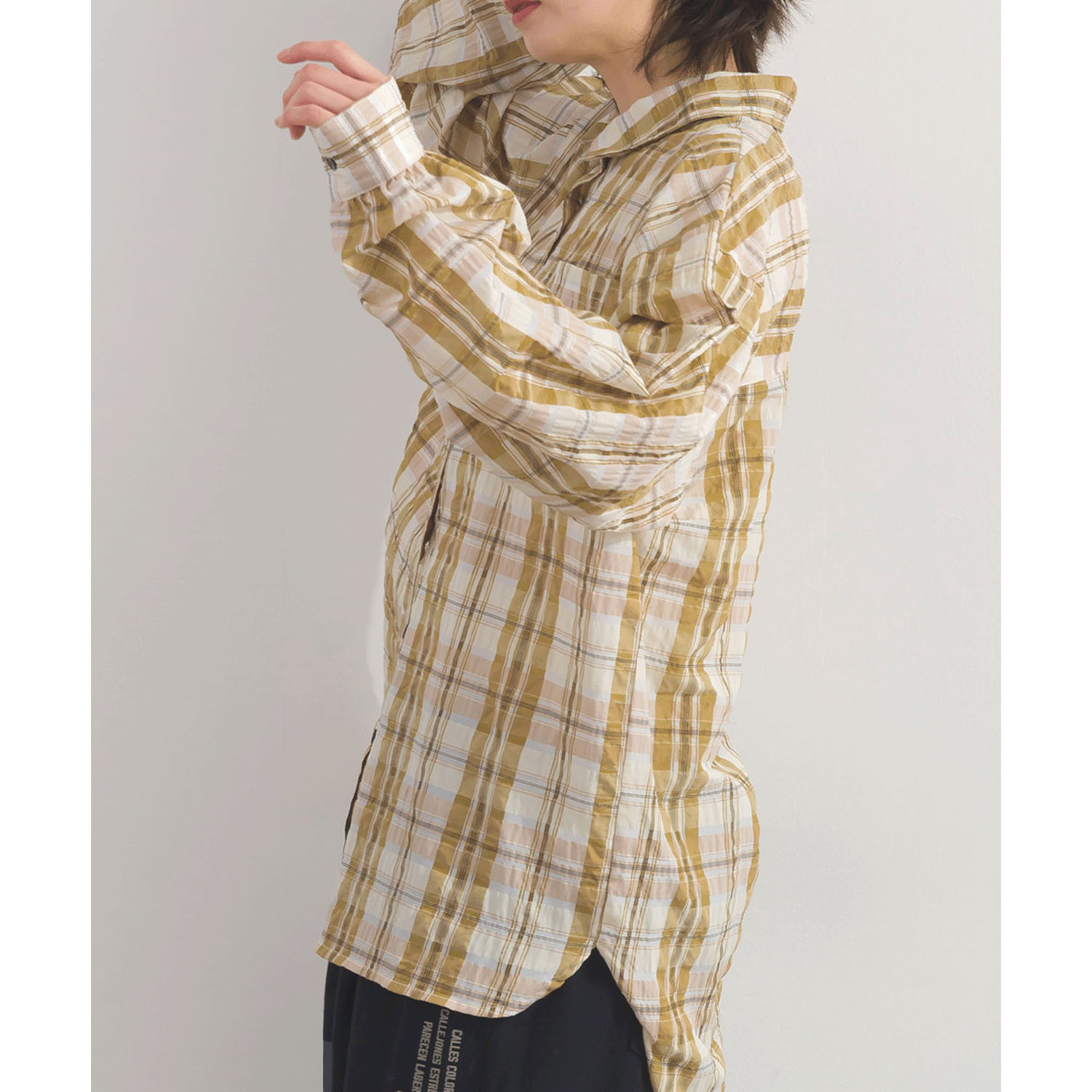 【ETONET限定】 iriey ワッシャーBIGシャツ - 画像24