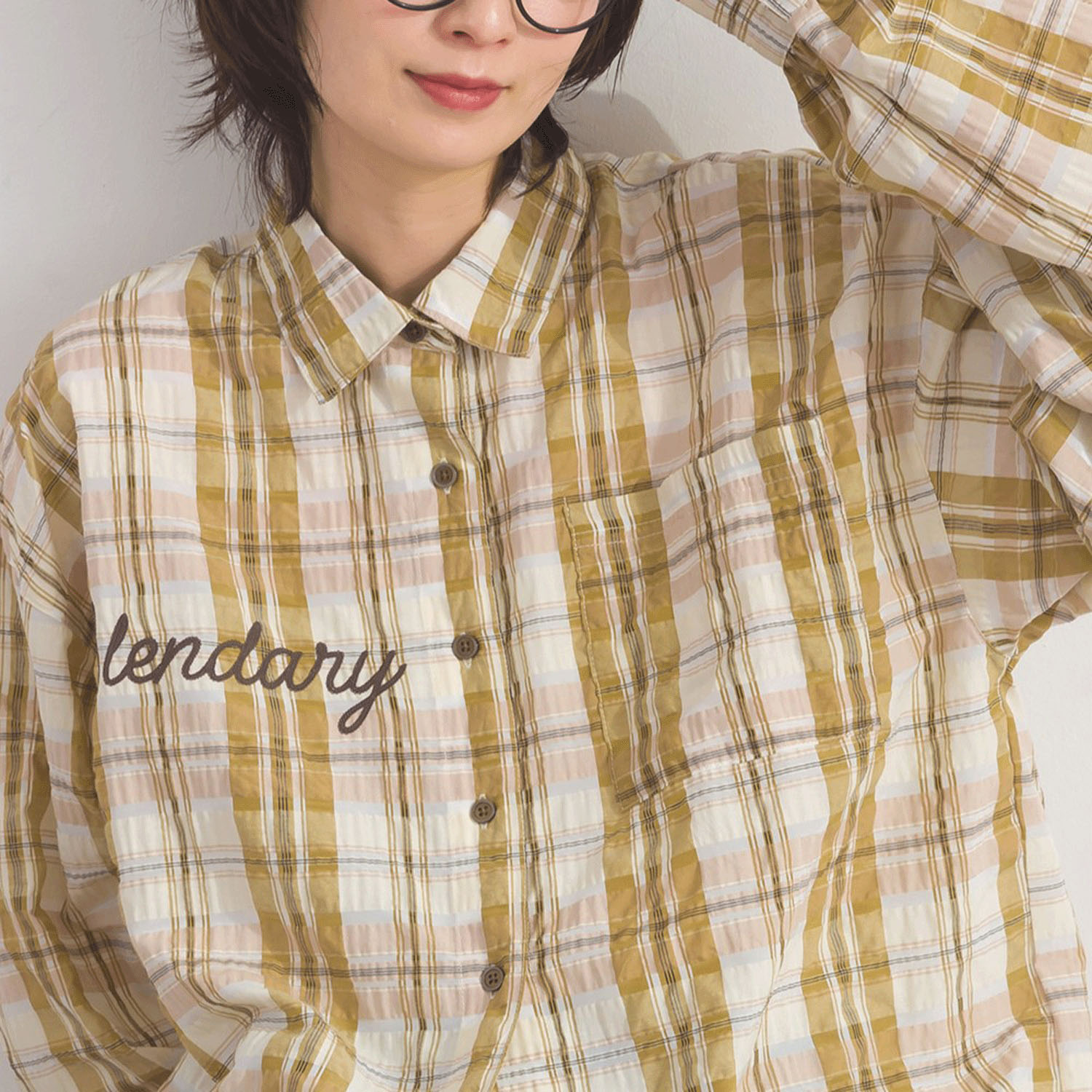 【ETONET限定】 iriey ワッシャーBIGシャツ - 画像28