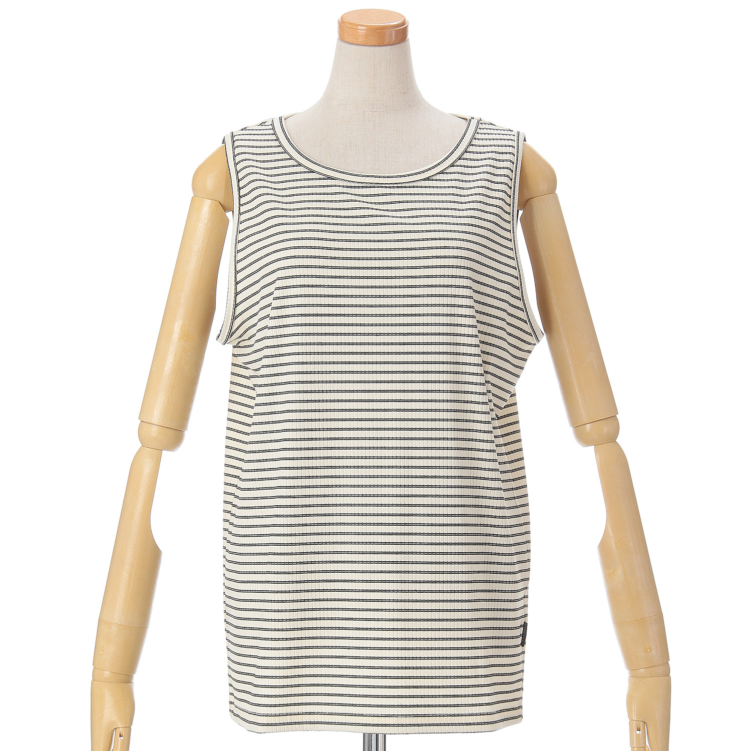 GENTIL 無地＆単色ボーダータンクトップ - 画像9