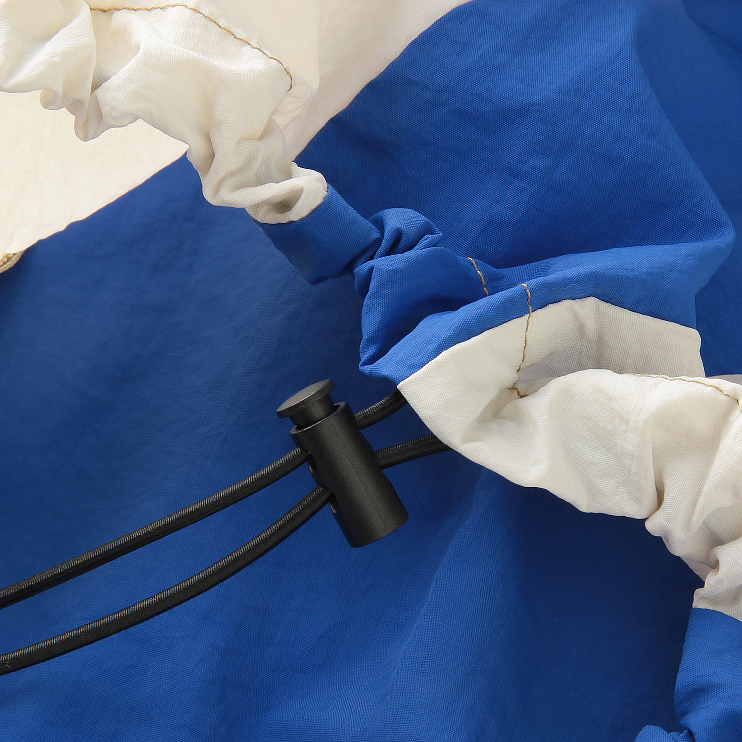 GENTIL ナイロン配色切替ベスト - 画像11