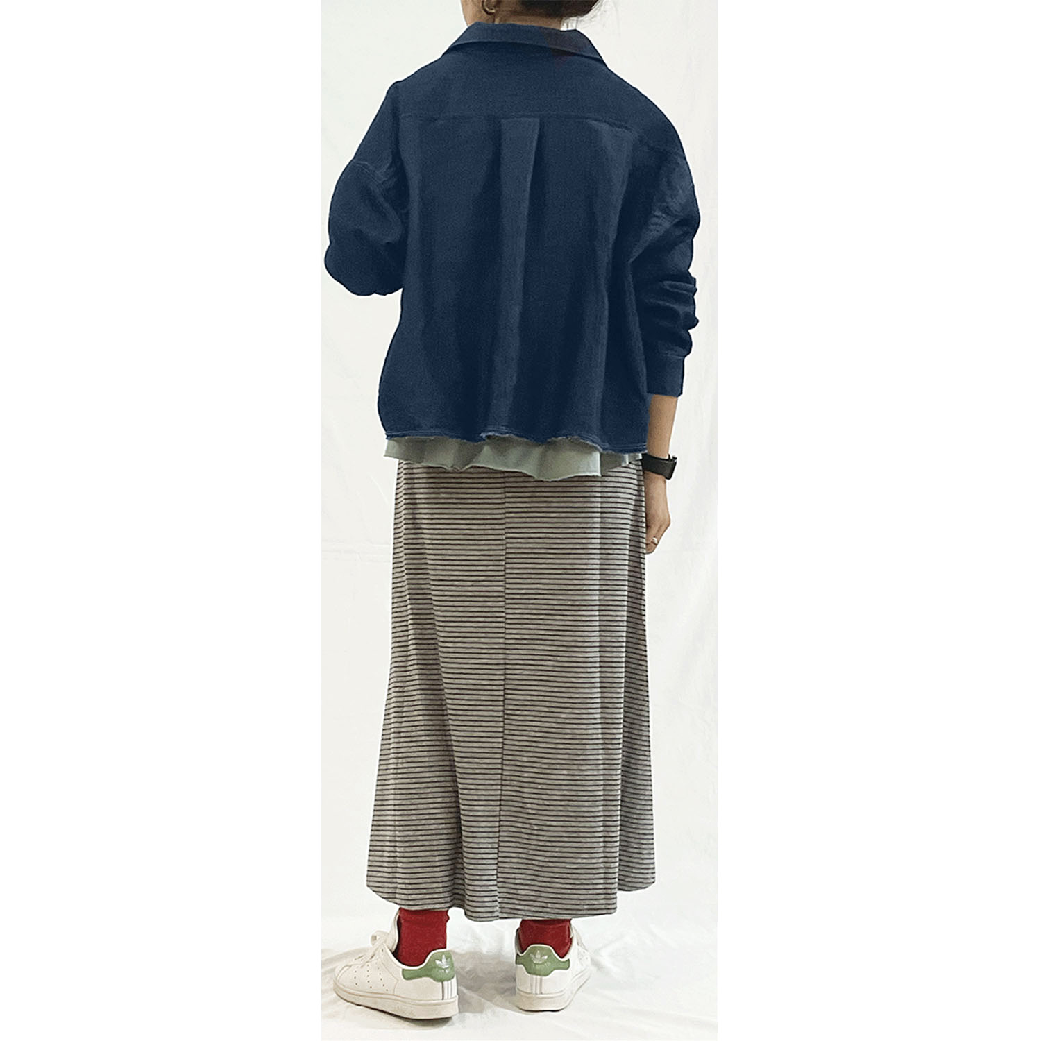 GENTIL デニムショート丈シャツ - 画像8