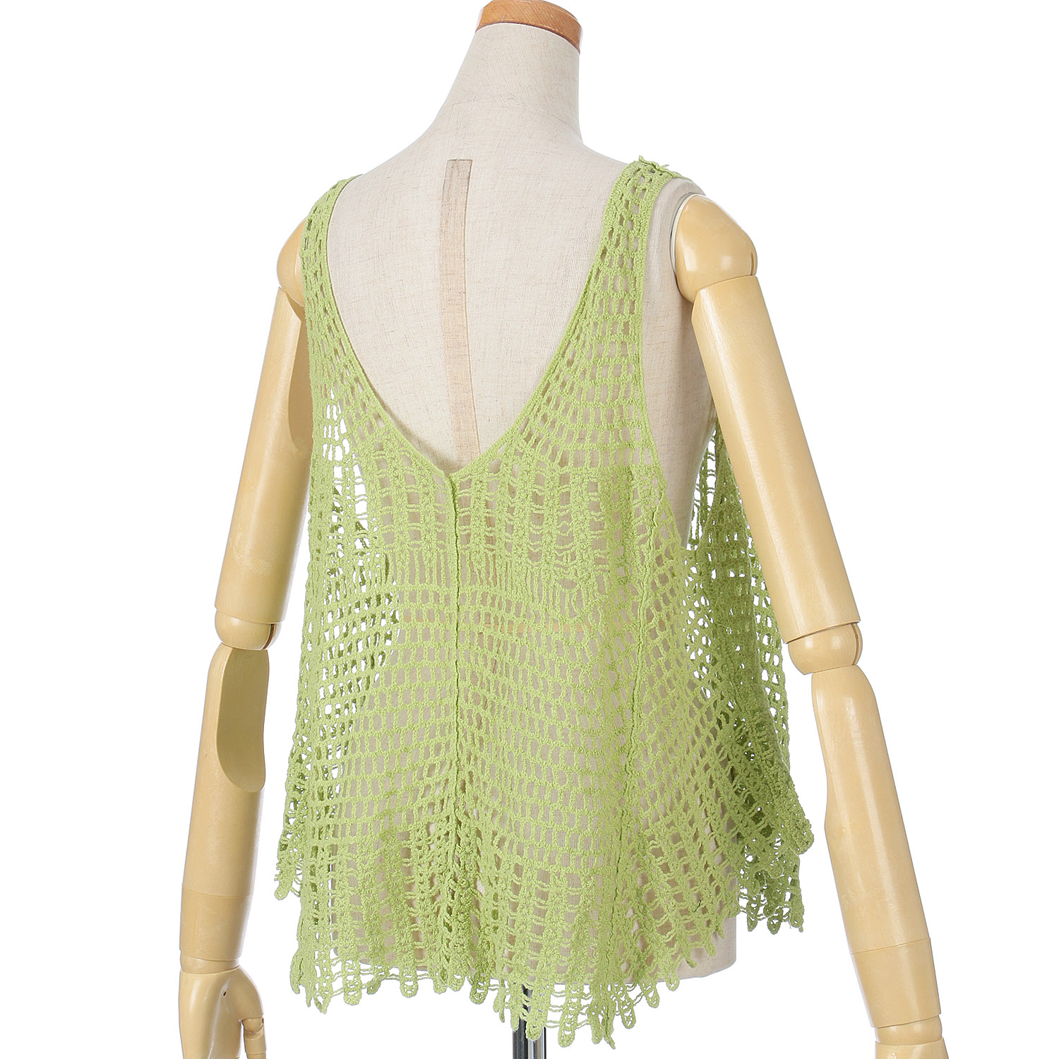 GENTIL かぎ針風レースキャミソール - 画像5