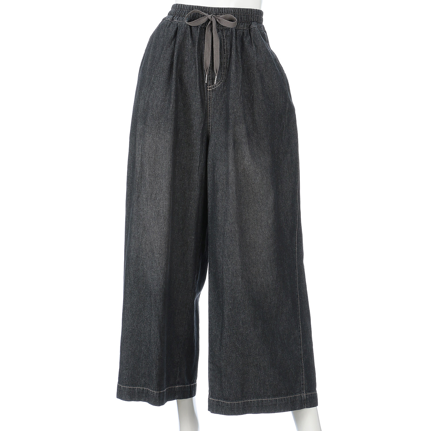 【Insta Live】le colis  6．5oz デニムタックイージーパンツ - 画像2