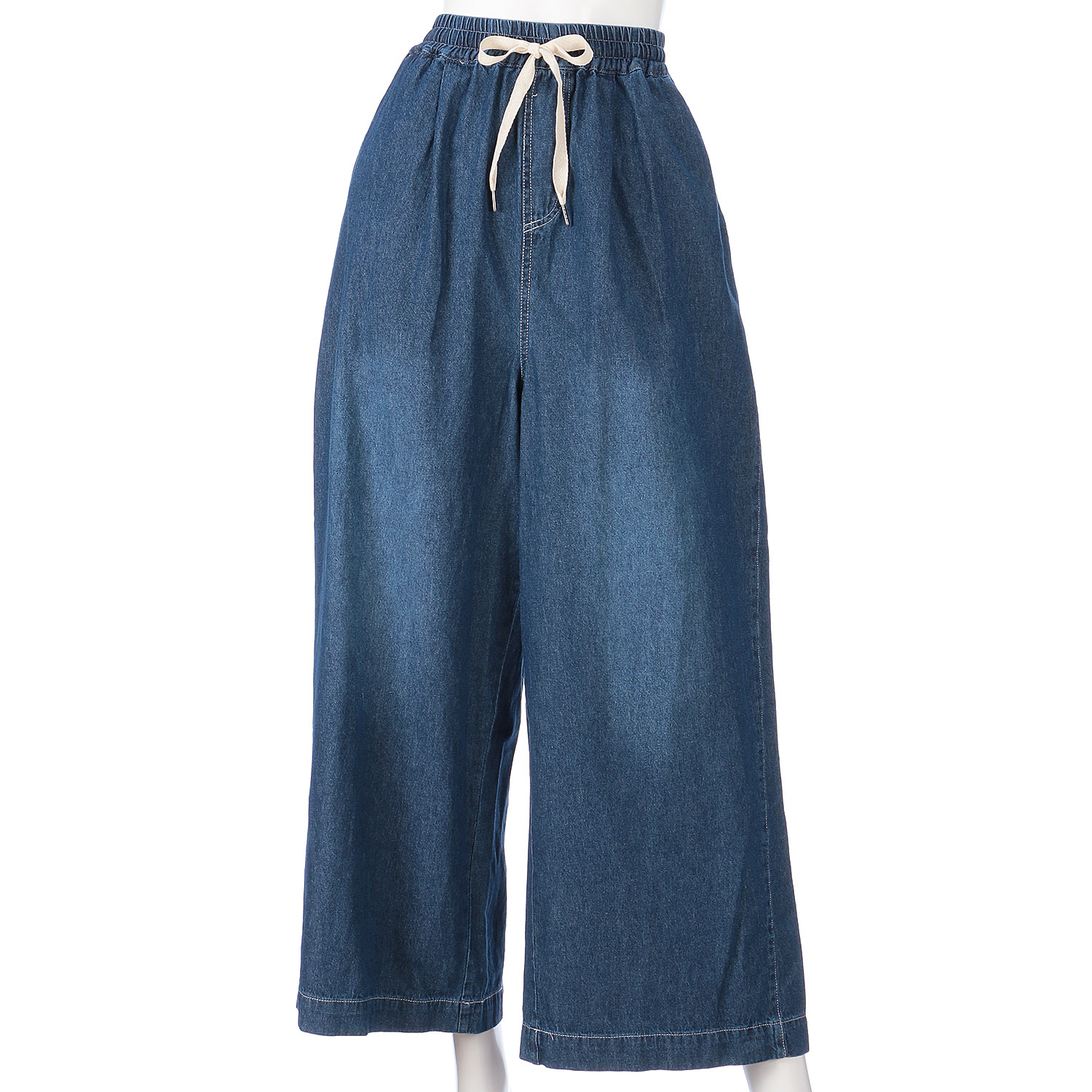 【Insta Live】le colis  6．5oz デニムタックイージーパンツ - 画像12