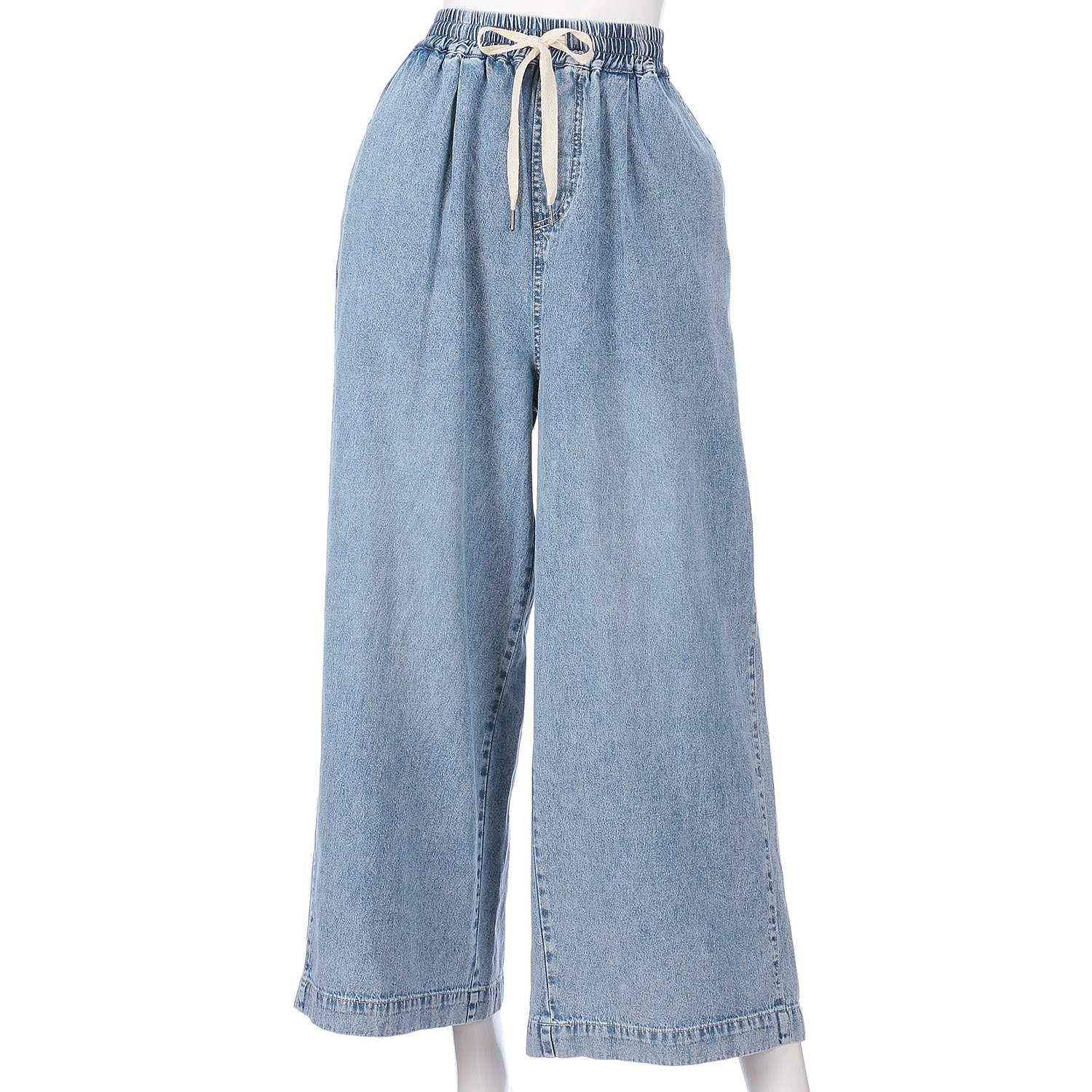 【Insta Live】le colis  6．5oz デニムタックイージーパンツ - 画像7