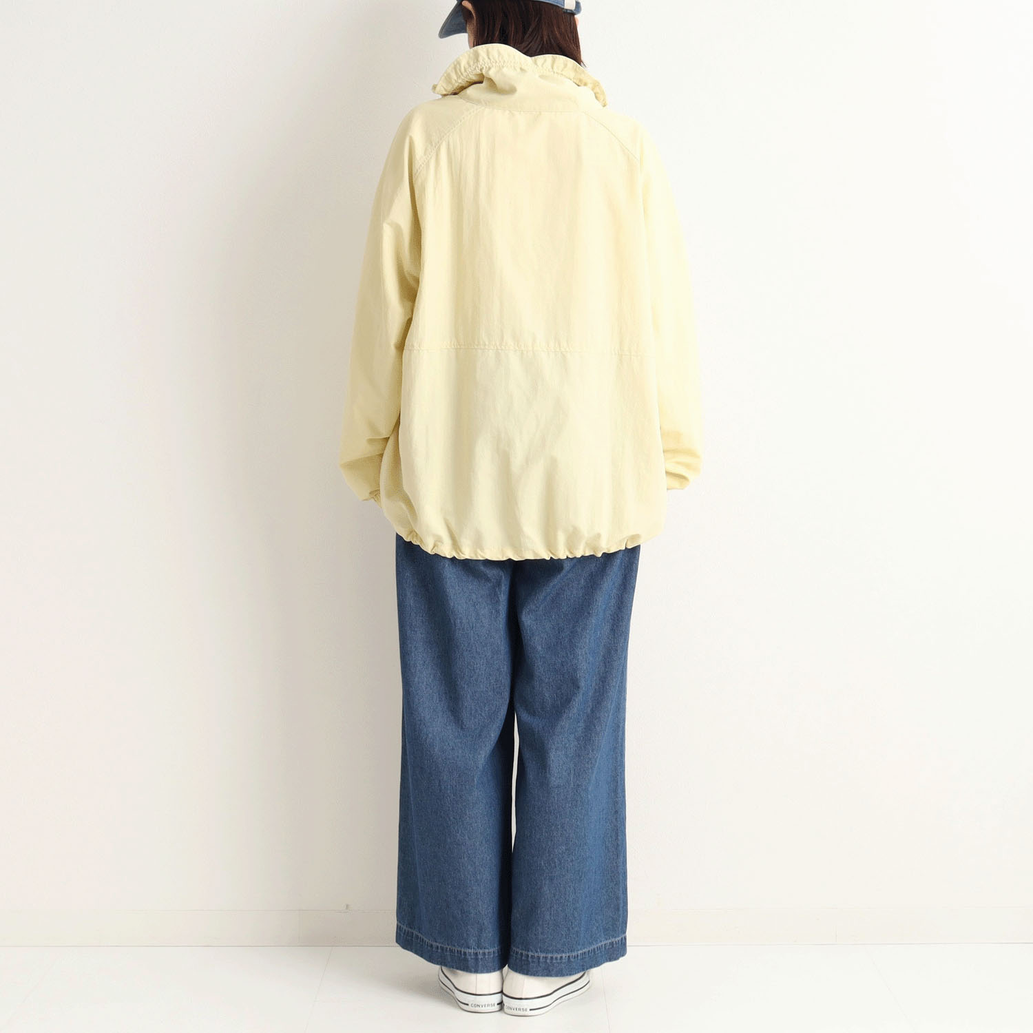 【Insta Live】le colis  ワッシャーナイロンラグランブルゾン - 画像6