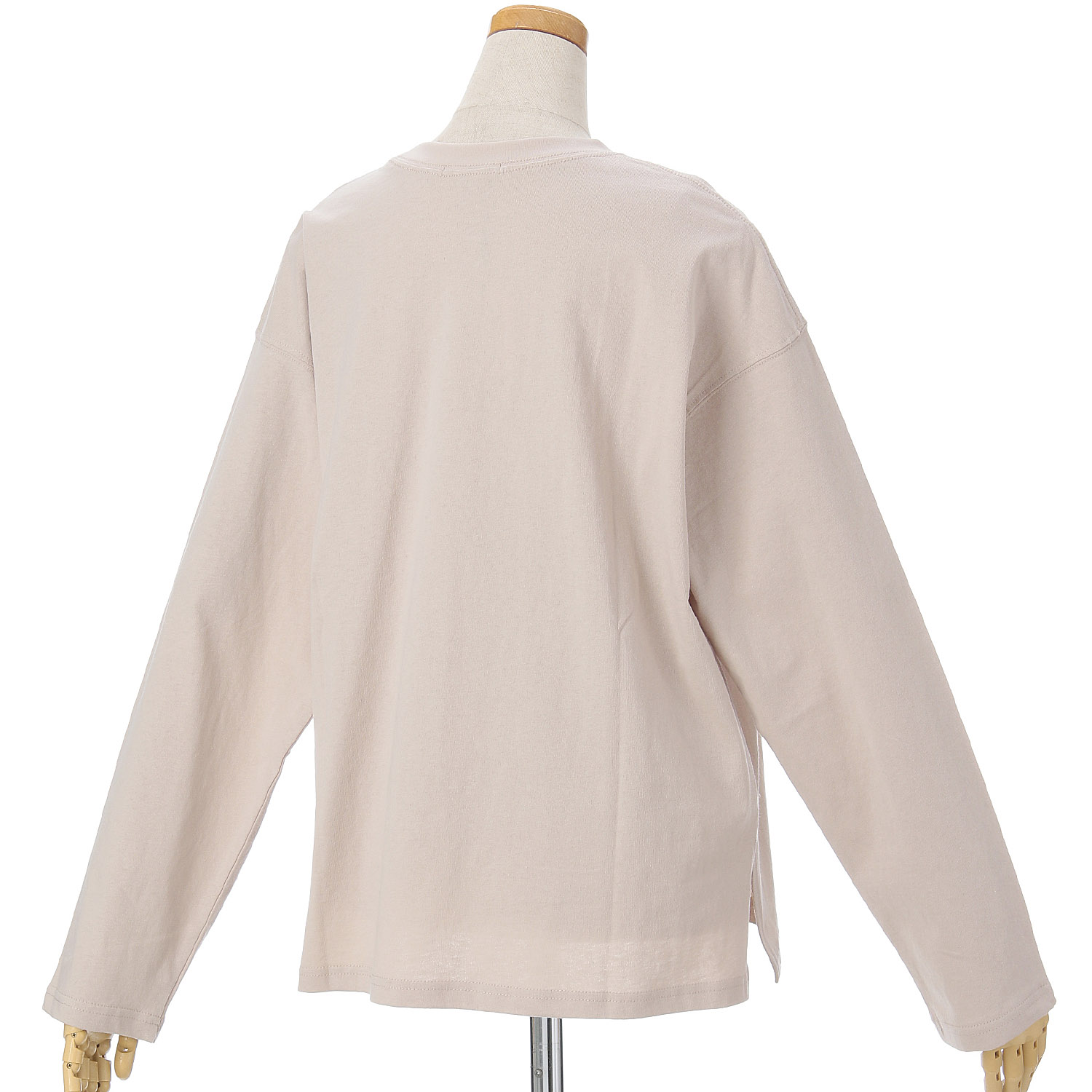 【Insta Live】le colis  OE天竺フットボールロゴTEE - 画像5