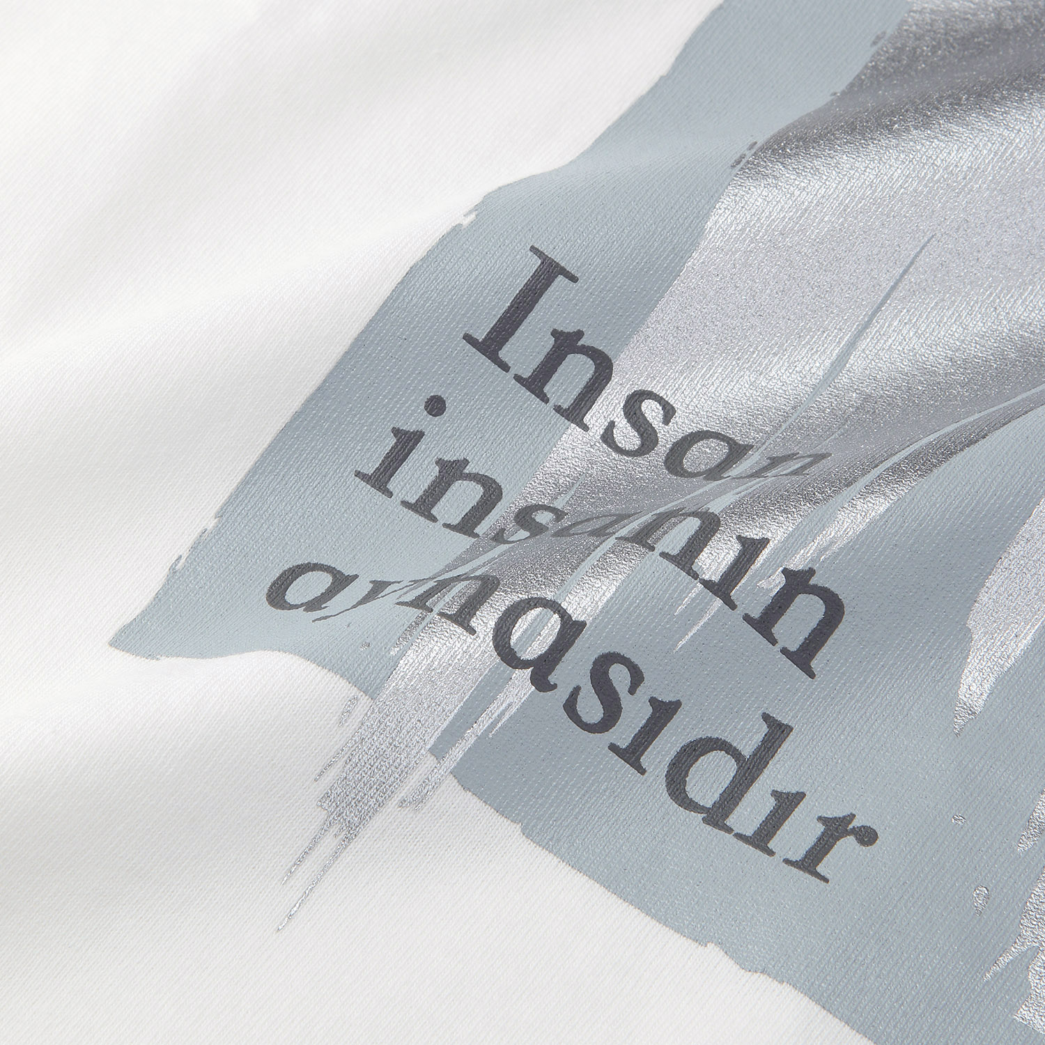 le colis ドライタッチ天竺箔プリントロゴTEE - 画像6