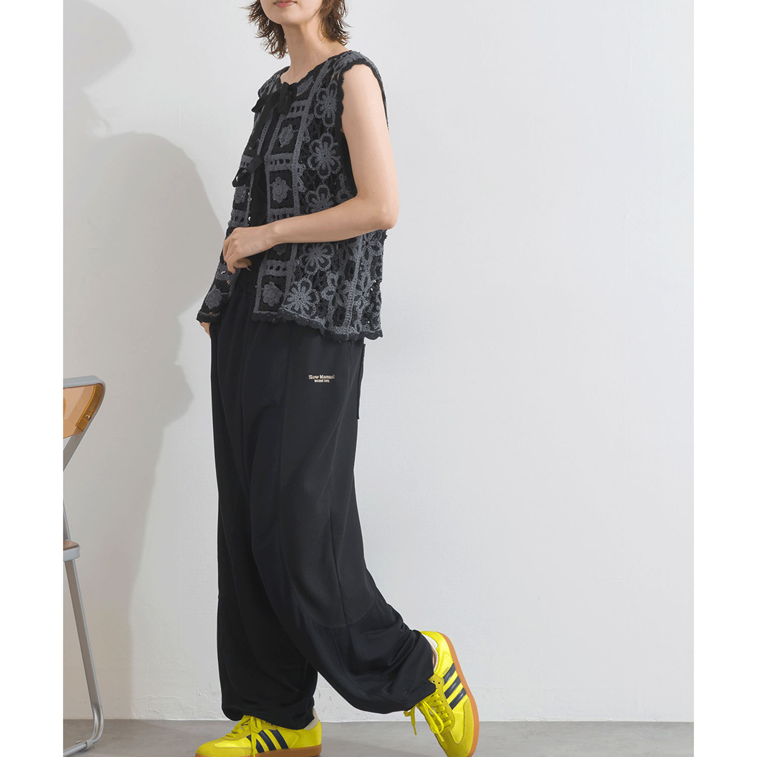 【ETONET限定】 iriey クロシェモチーフ2WAYベスト - 画像7