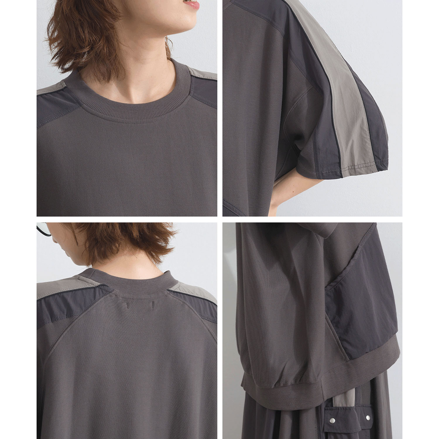 【ETONET限定】 iriey 配色ラインプルオーバー - 画像8