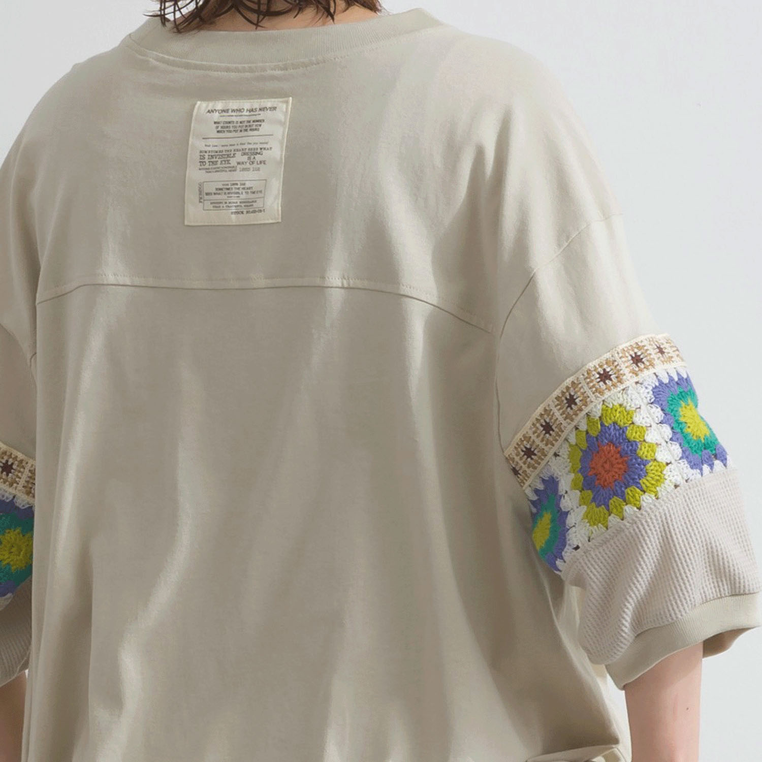 【ETONET限定】 iriey クロシェモチーフプルオーバー - 画像7