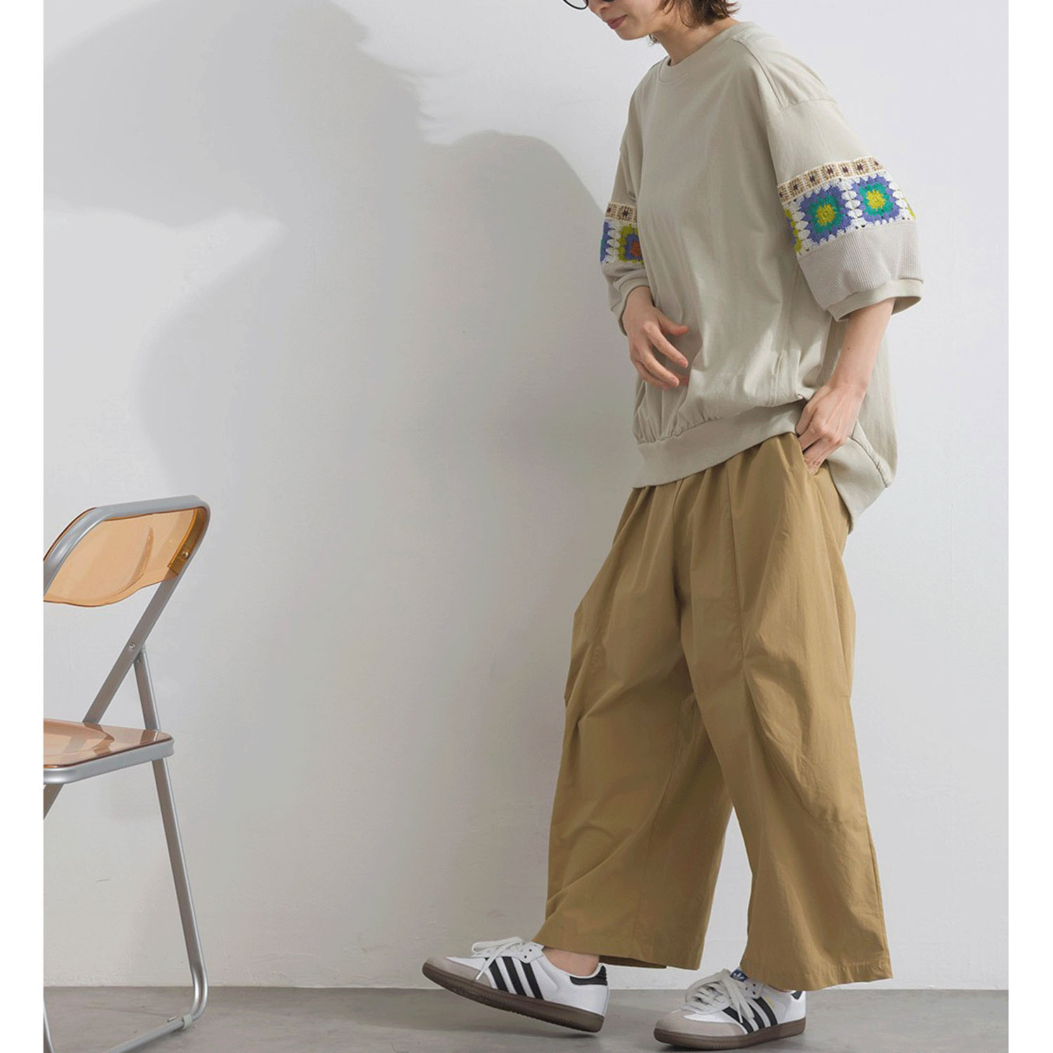 【ETONET限定】 iriey クロシェモチーフプルオーバー - 画像8