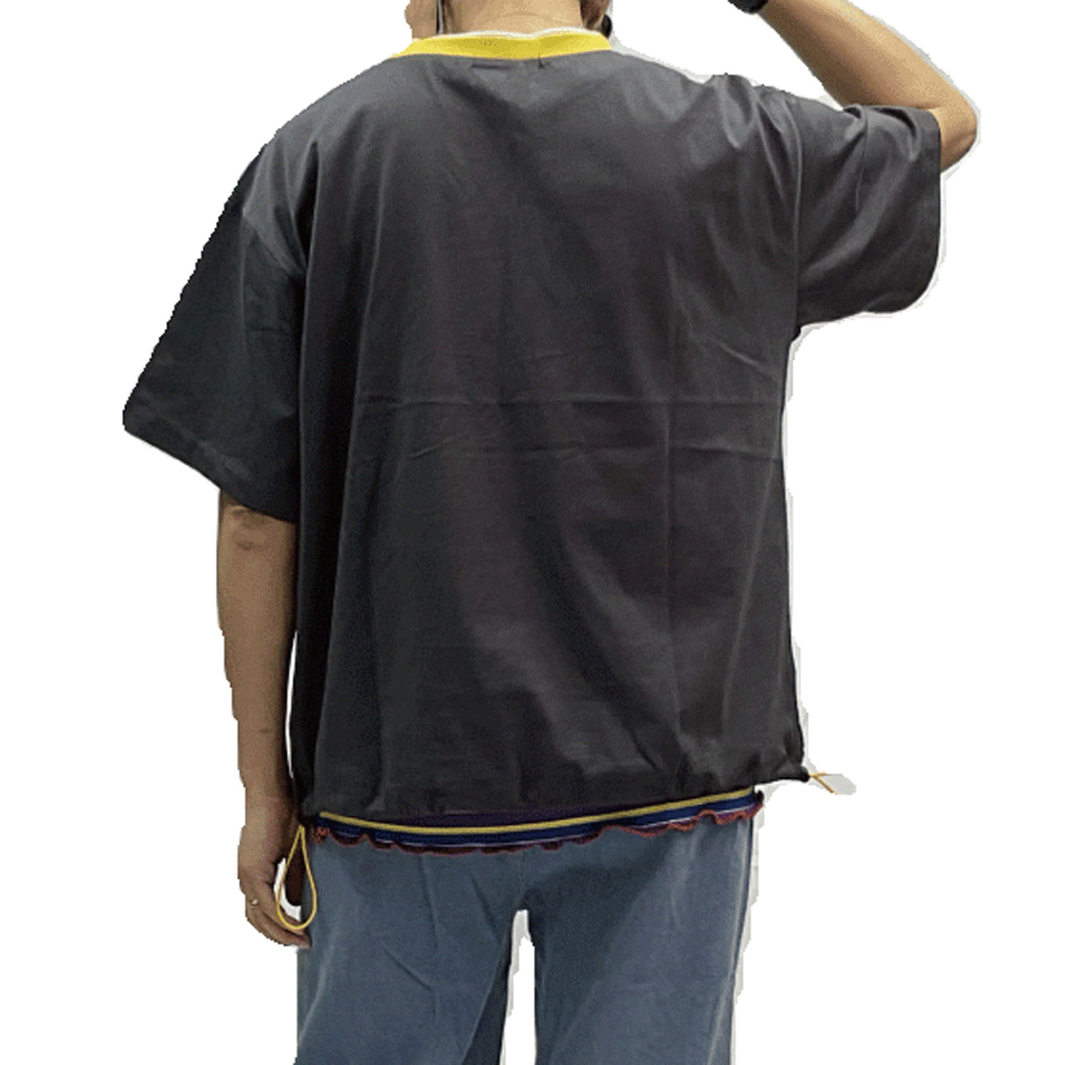 【Insta Live】GENTIL 衿レイヤード裾ドロストTee - 画像11