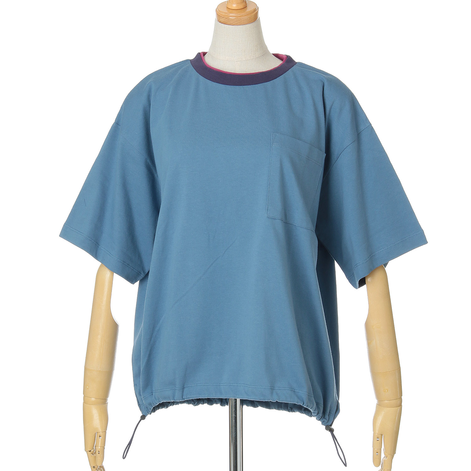 【Insta Live】GENTIL 衿レイヤード裾ドロストTee - 画像16