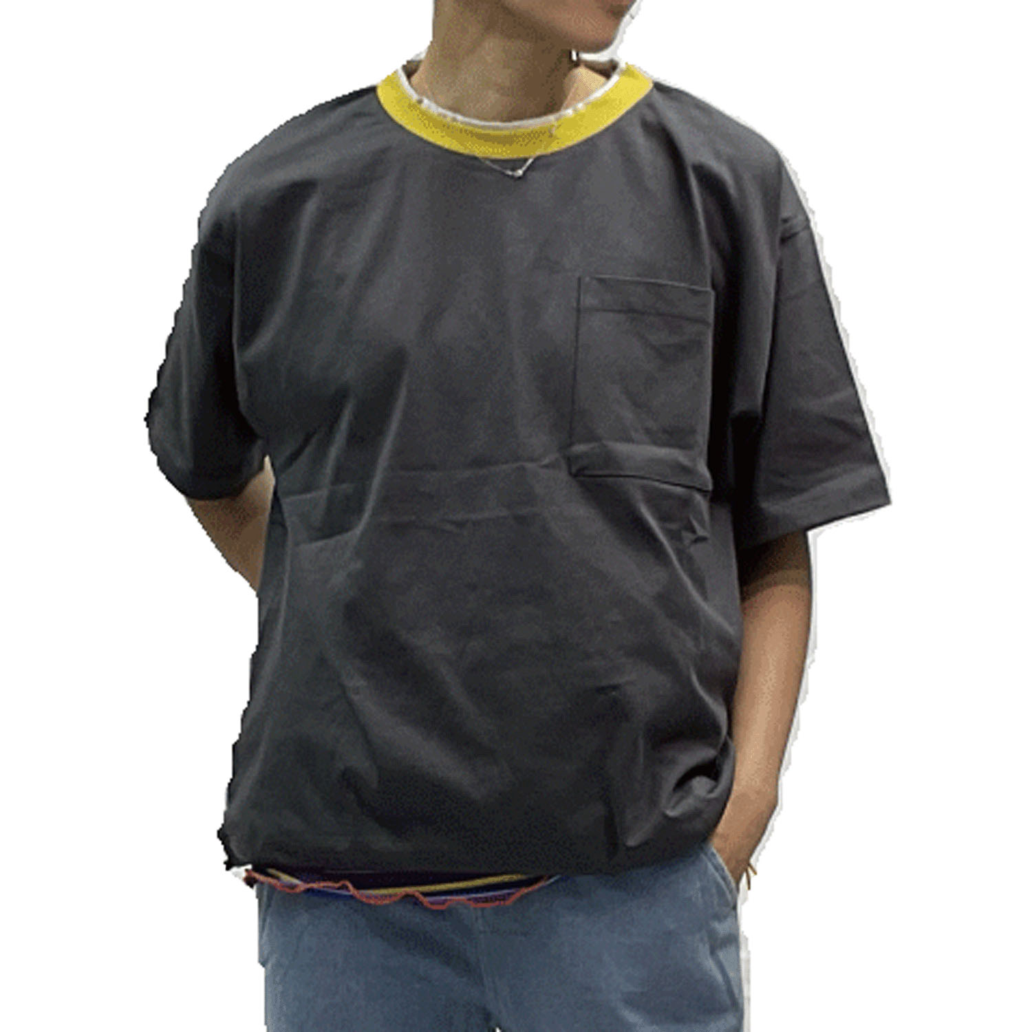 【Insta Live】GENTIL 衿レイヤード裾ドロストTee