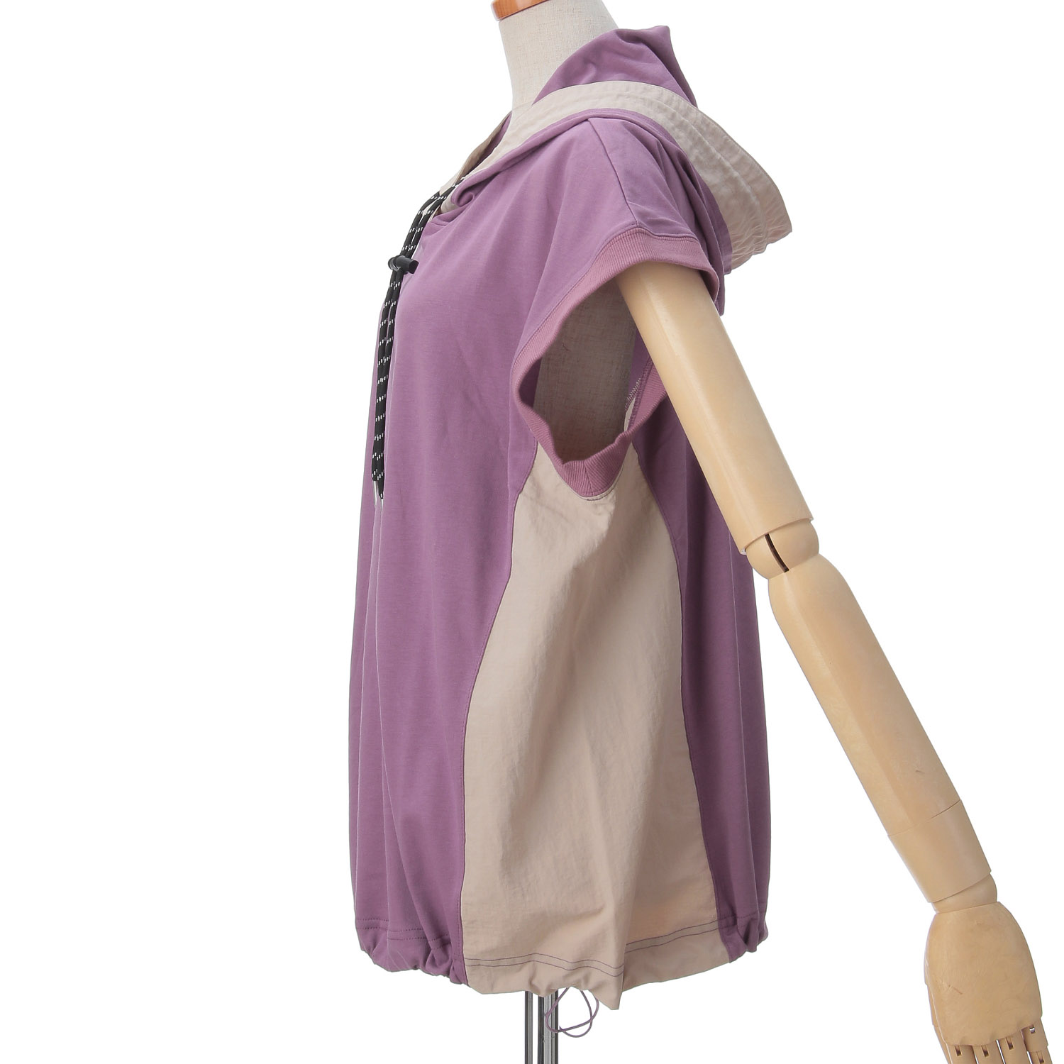 le colis ナイロン切替パーカー - 画像13