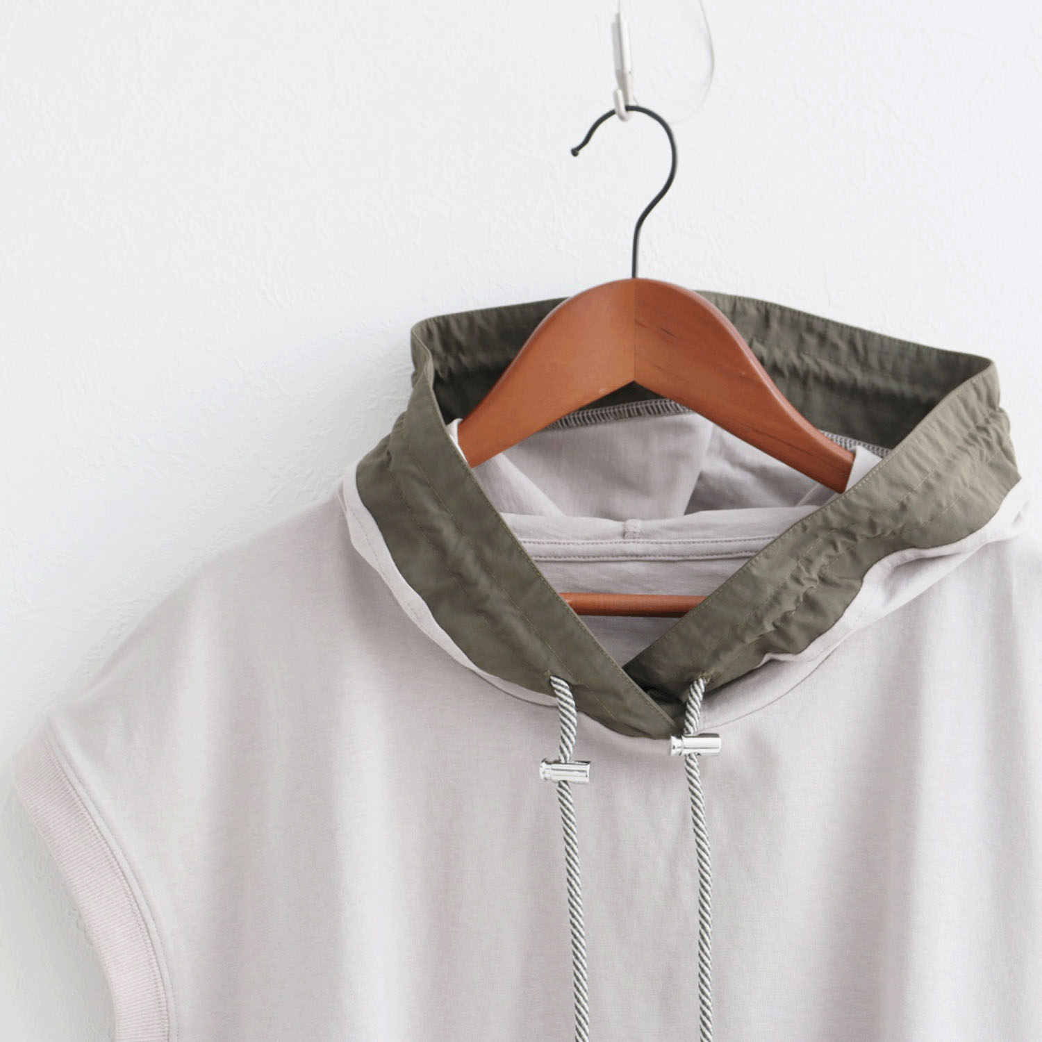 le colis ナイロン切替パーカー - 画像7