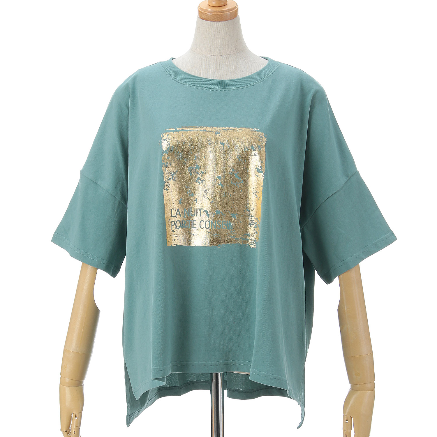 le colis ドライタッチワイドロゴTEE 接触冷感 - 画像6