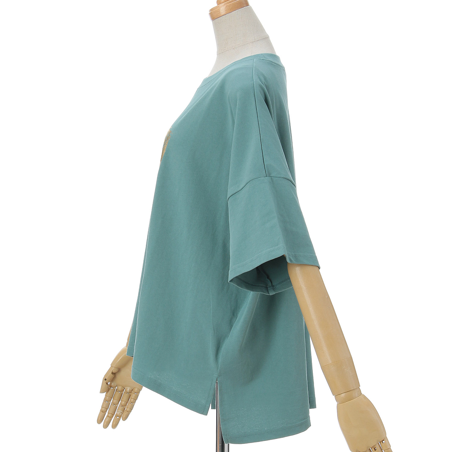 le colis ドライタッチワイドロゴTEE 接触冷感 - 画像7