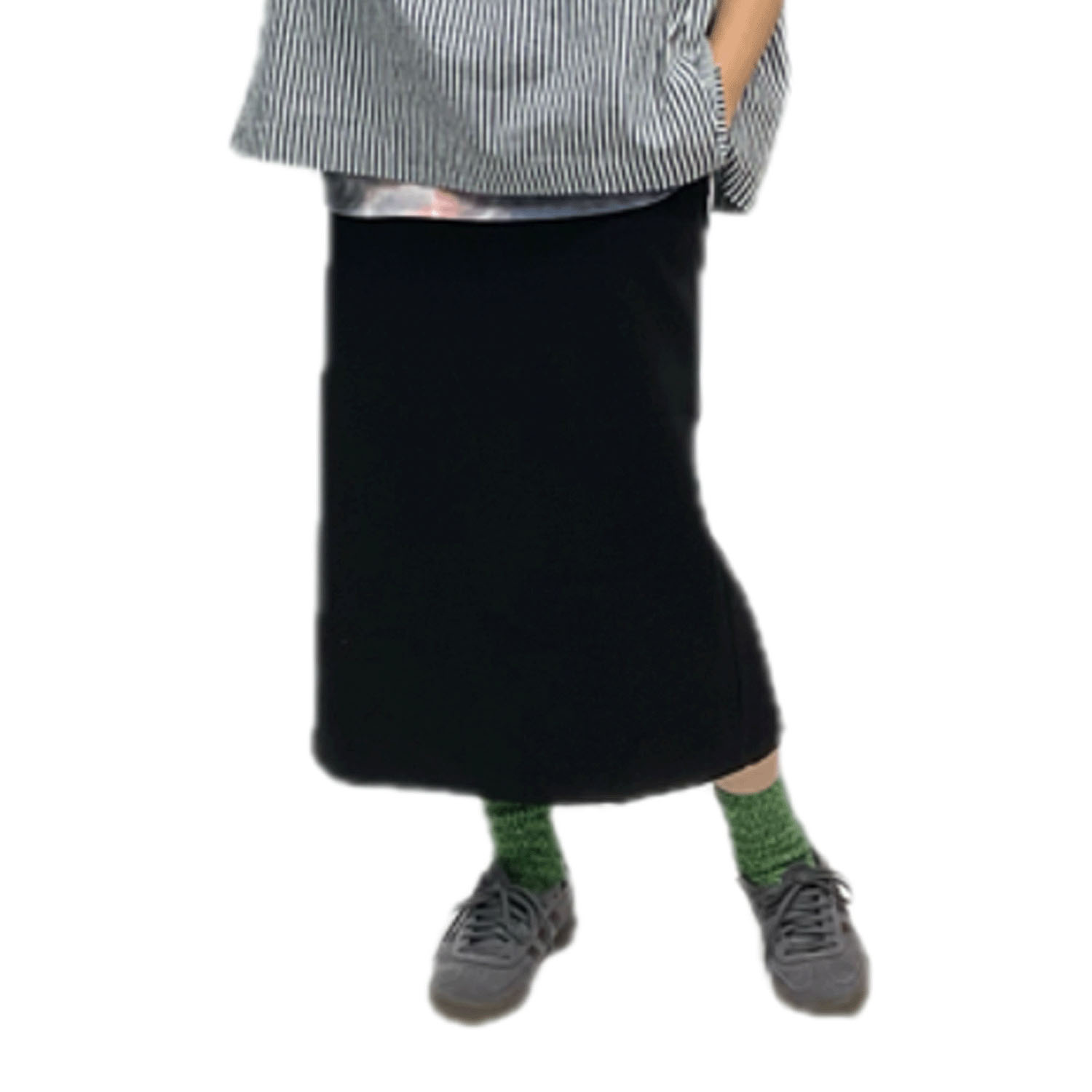 GENTIL ストレッチスムース タイトスカート - 画像14