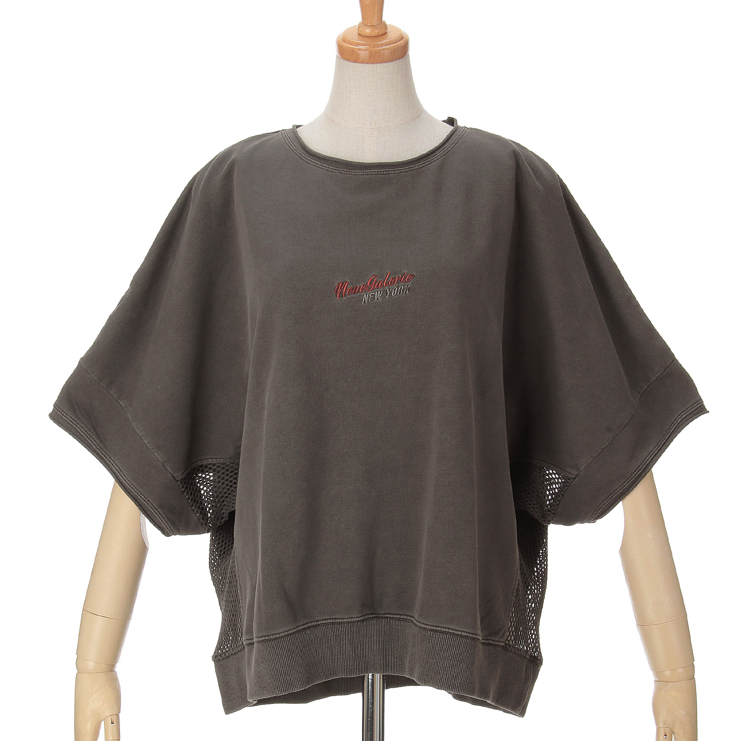 GENTIL 脇メッシュピグメント半袖Tee - 画像4