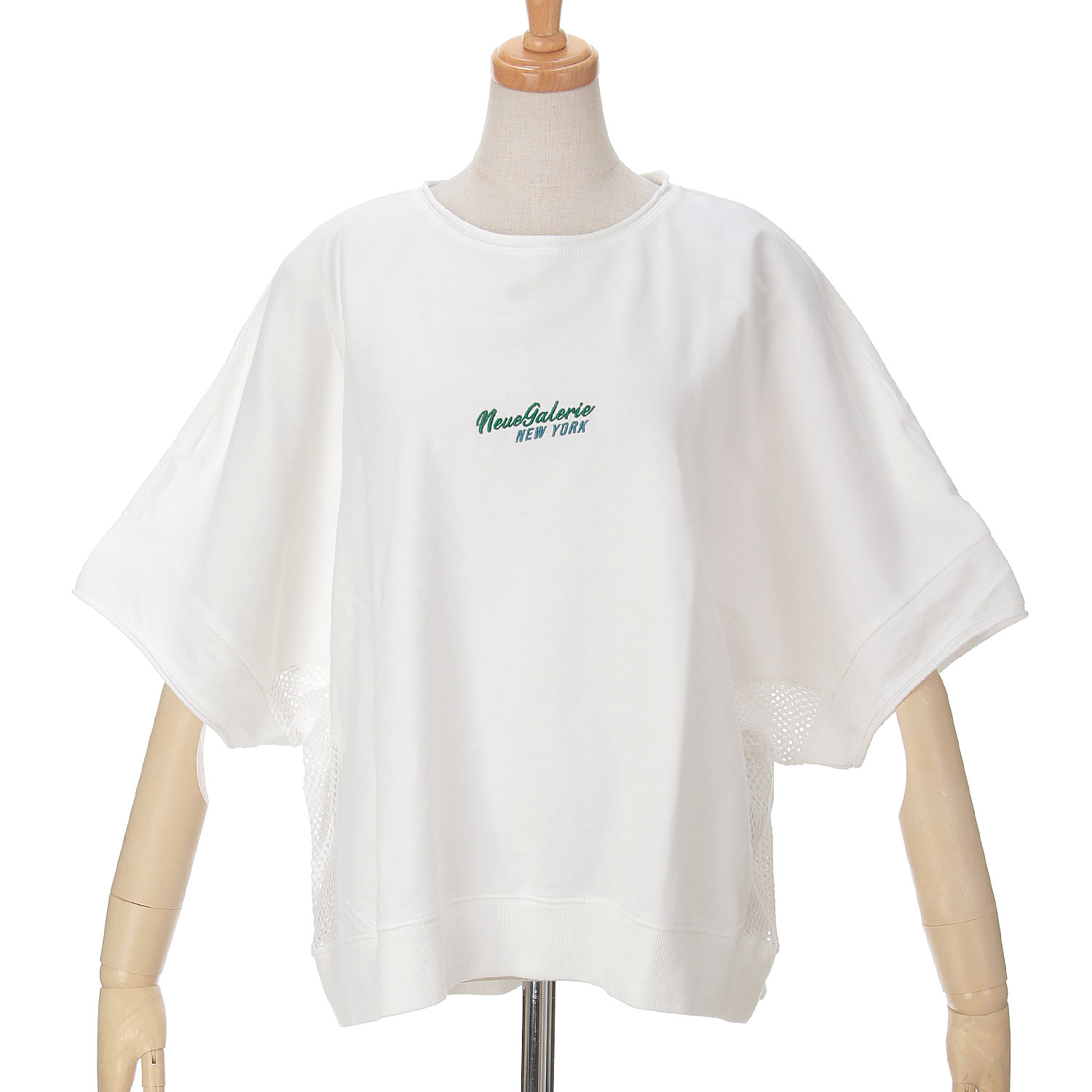 GENTIL 脇メッシュピグメント半袖Tee - 画像5