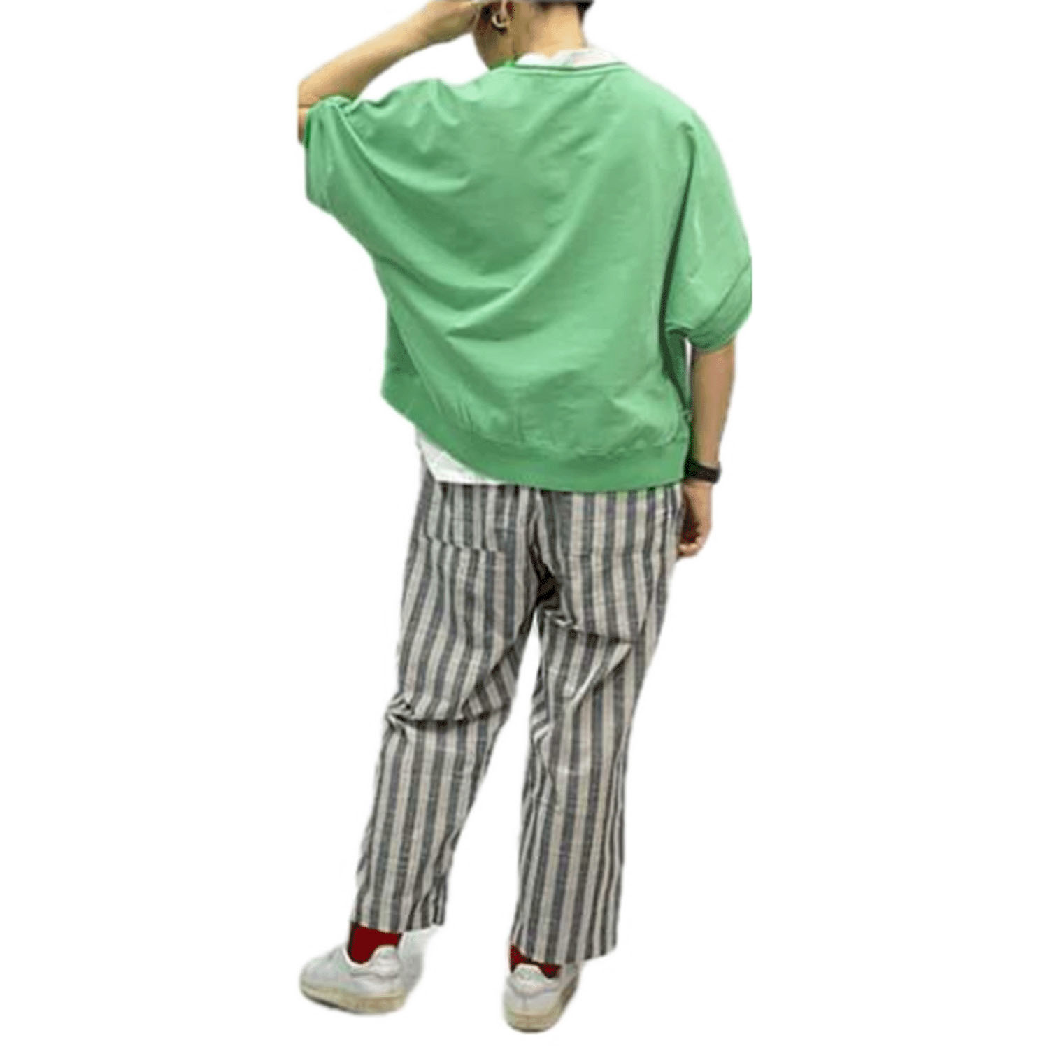 GENTIL 脇メッシュピグメント半袖Tee - 画像9