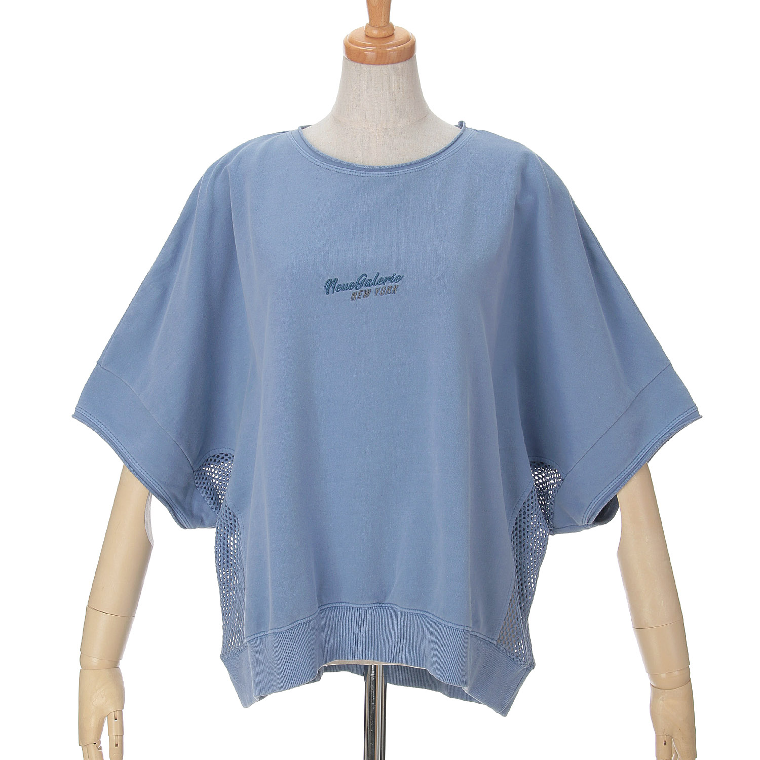 GENTIL 脇メッシュピグメント半袖Tee - 画像10