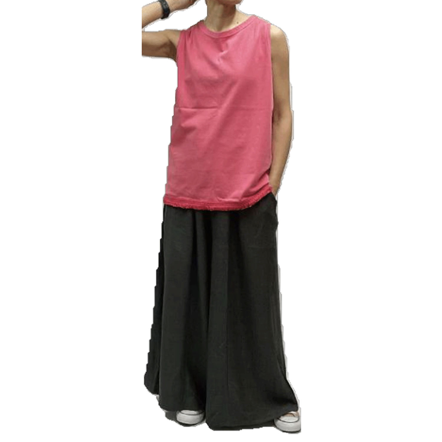 GENTIL フレアーワイドパンツ - 画像5