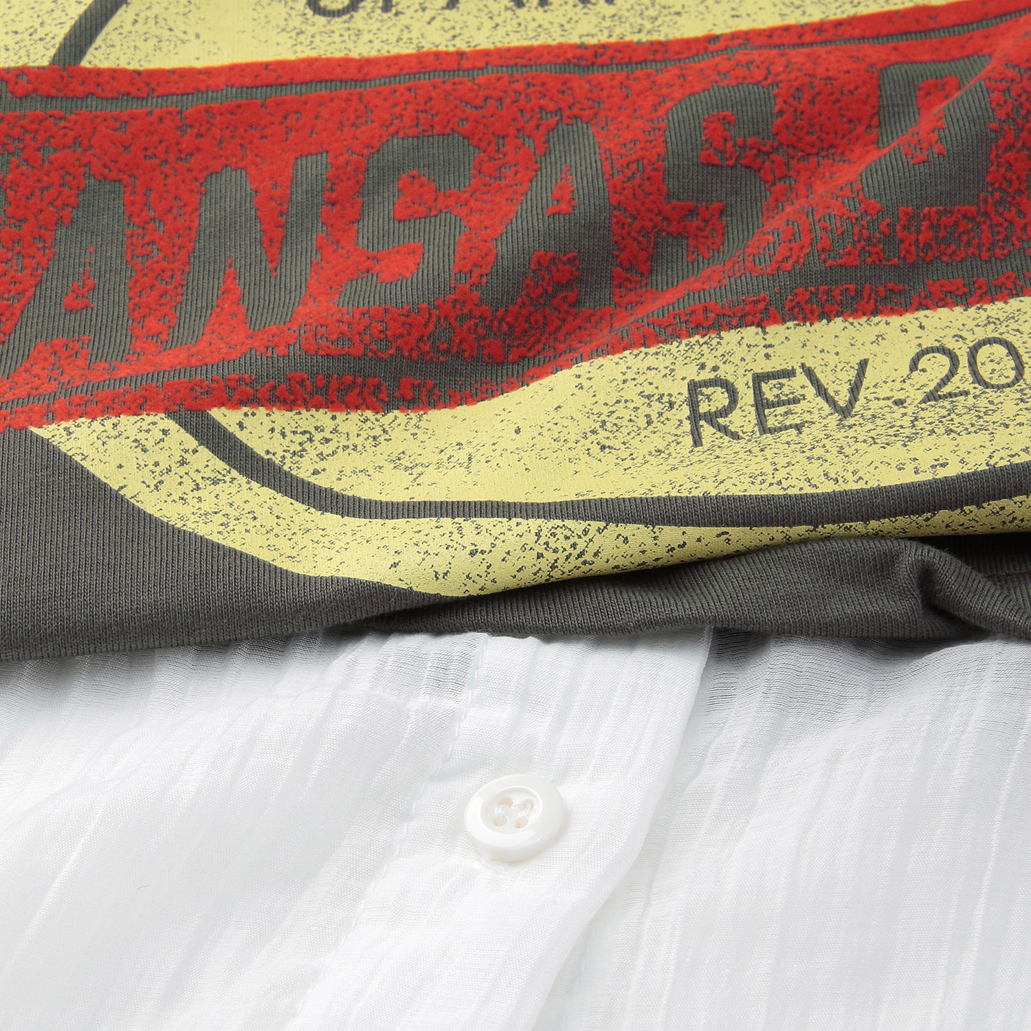 GENTIL シャツレイヤード風プリントT - 画像8