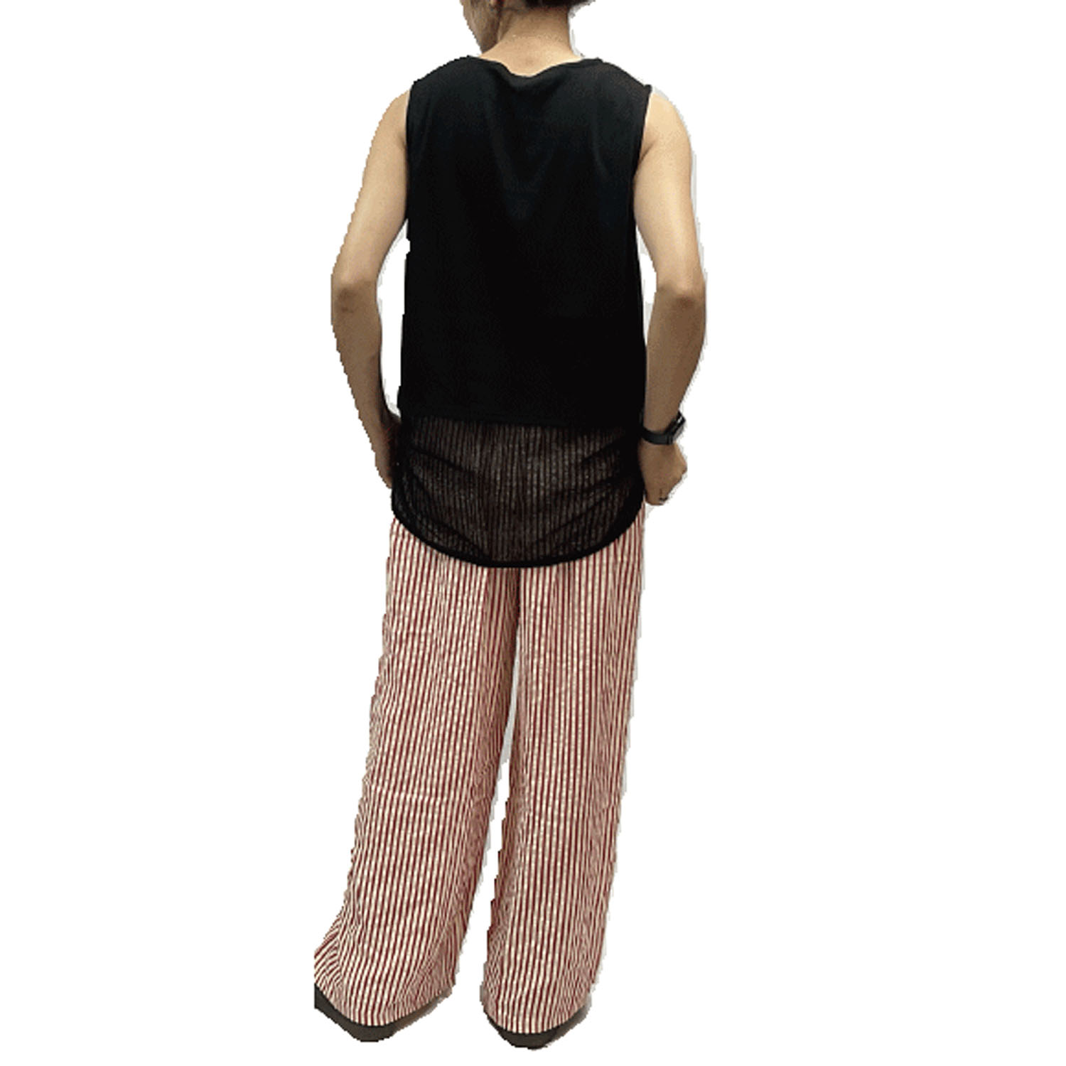 GENTIL メッシュ切替テレコタンク - 画像9