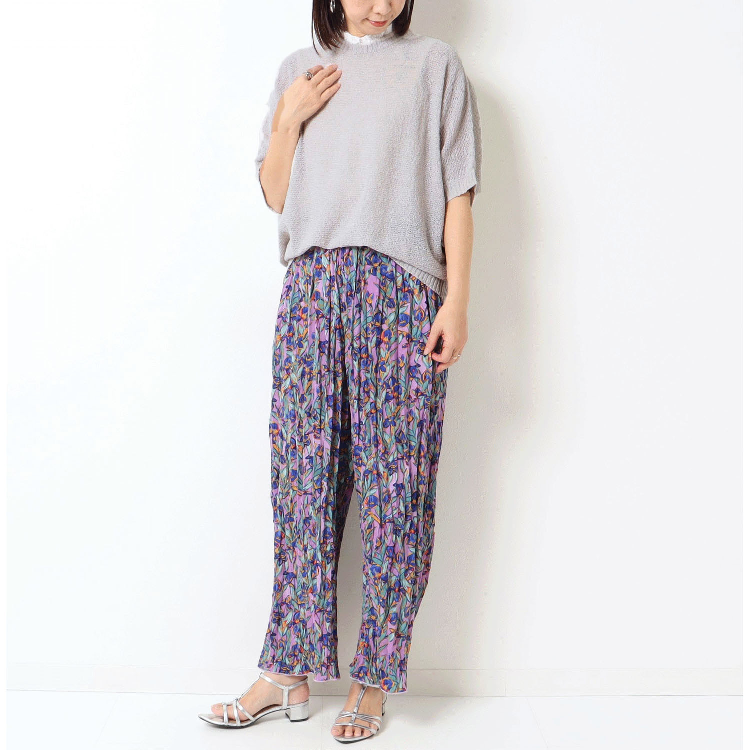 le colis ラメブークレードルマンプルオーバー - 画像2