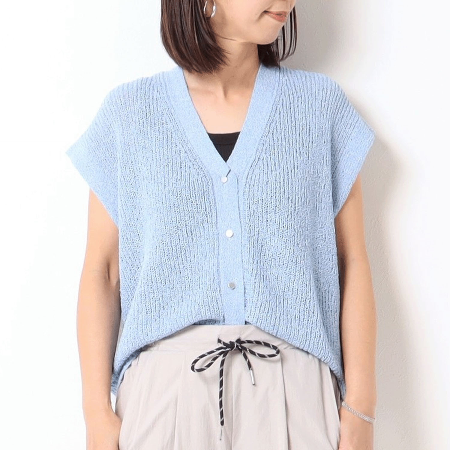 le colis ラメブークレーベスト - 画像10