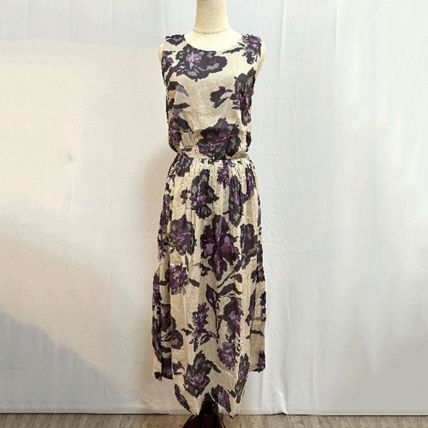 【ETONET限定】fu－dueka：： インド綿花柄ワンピース - 画像5