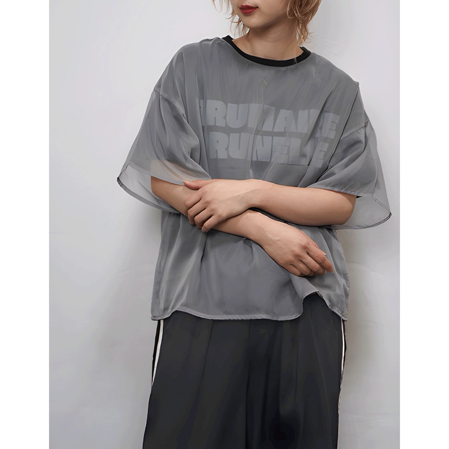 【ETONET限定】fu－dueka：： 2枚重ねTee - 画像3