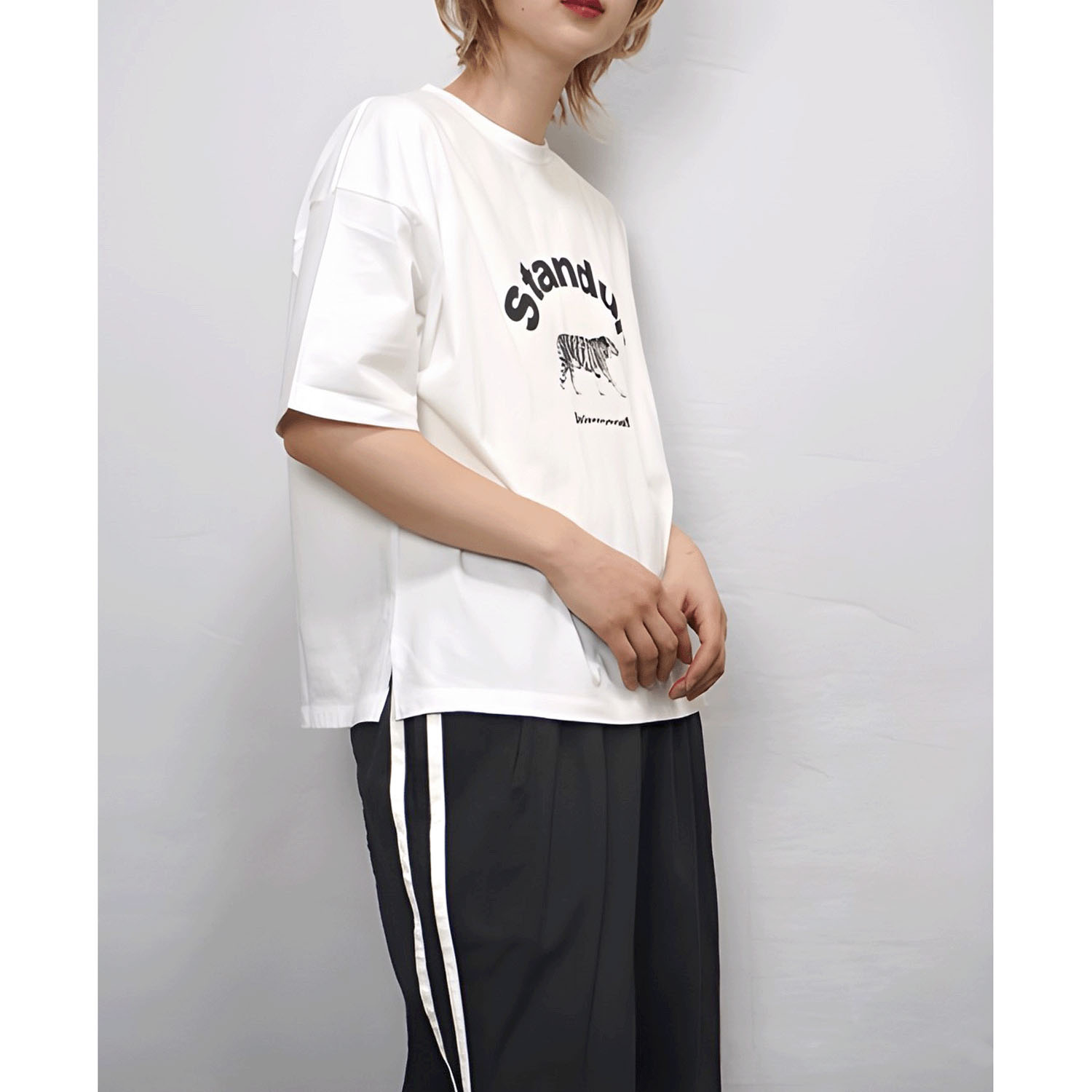 【ETONET限定】fu－dueka：： 6分袖プリントTee - 画像10