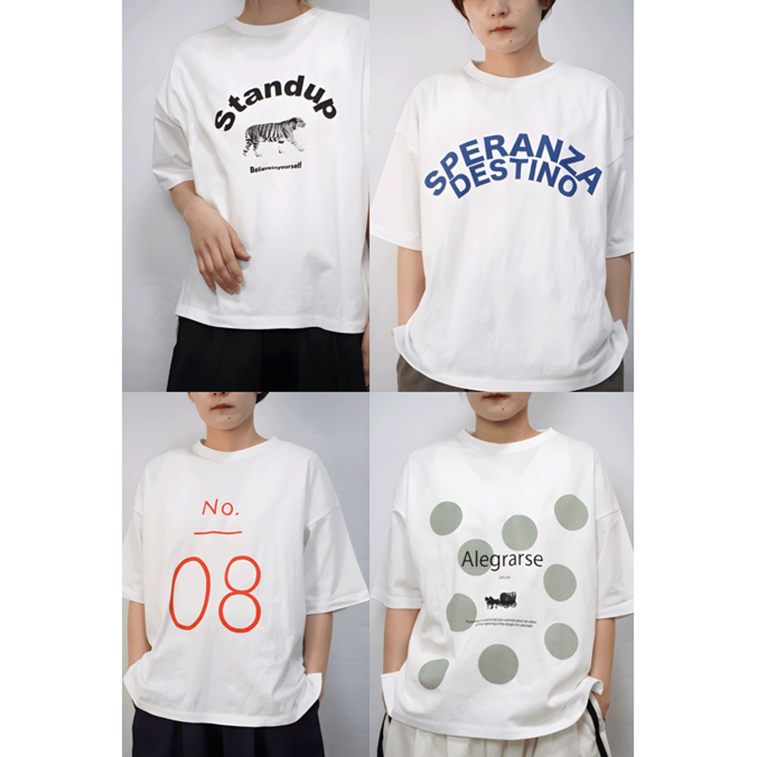 【ETONET限定】fu－dueka：： 6分袖プリントTee