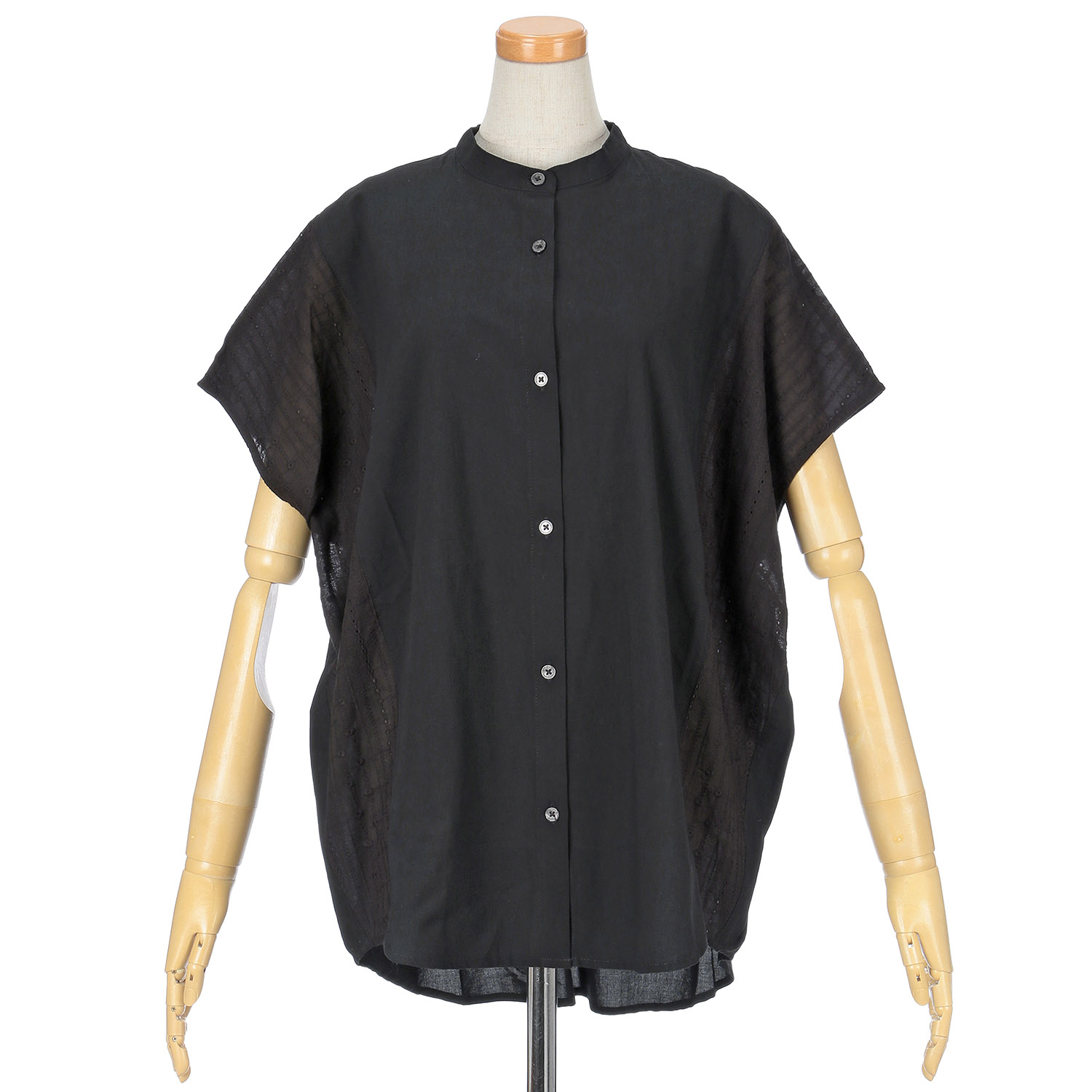 le colis サイドレース切替えドルマンシャツ - 画像2