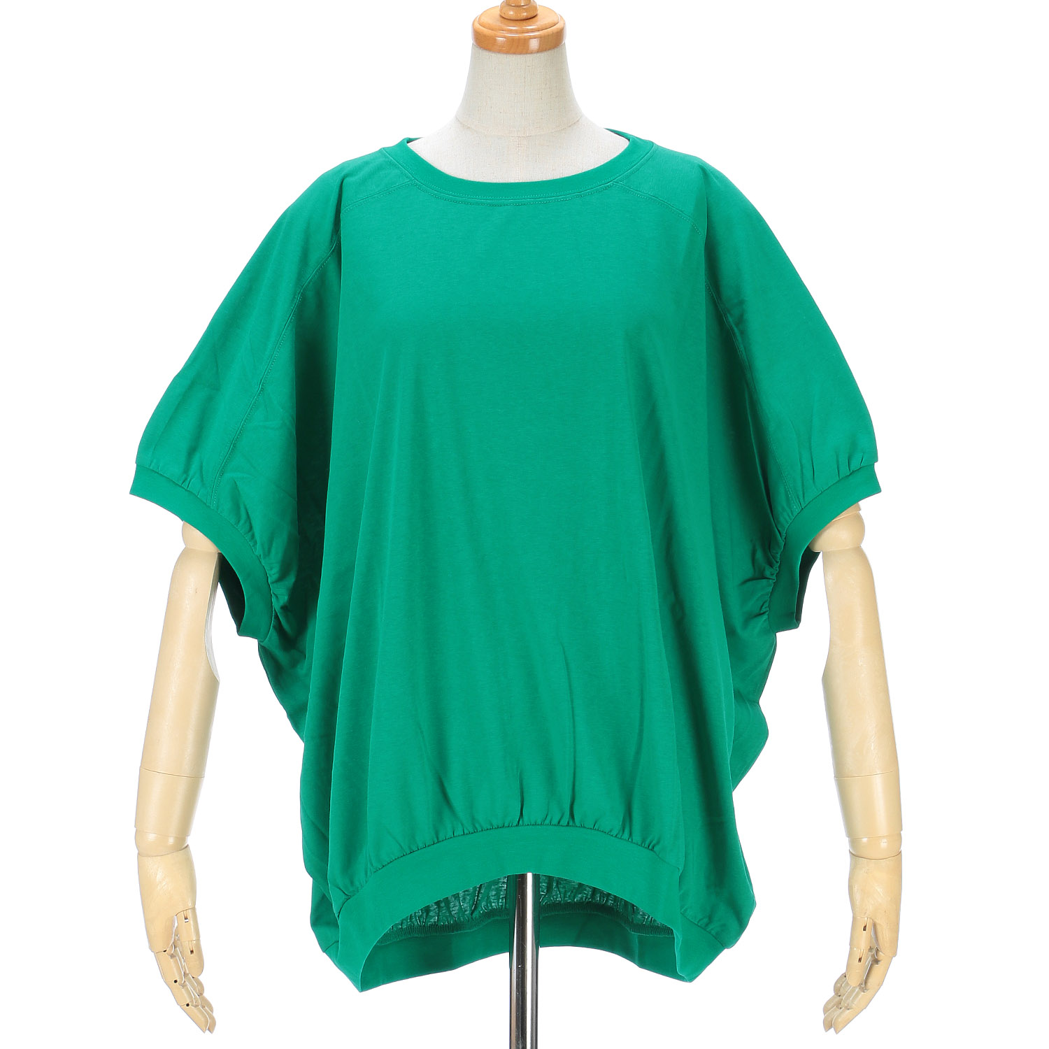 【Insta Live】le colis スラブ天竺ドルマンギャザープルオーバー - 画像11