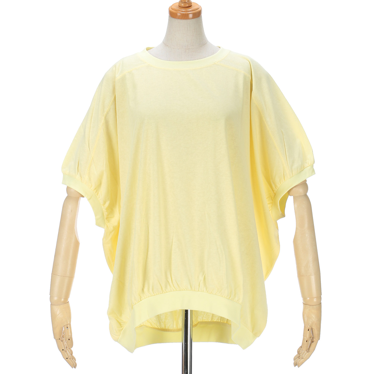 【Insta Live】le colis スラブ天竺ドルマンギャザープルオーバー - 画像4